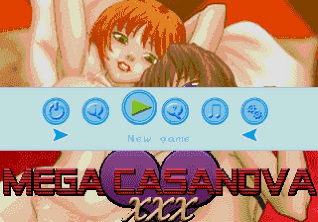 π Mega Casanova XXX (Sega Genesis Reproduction Cartridge)