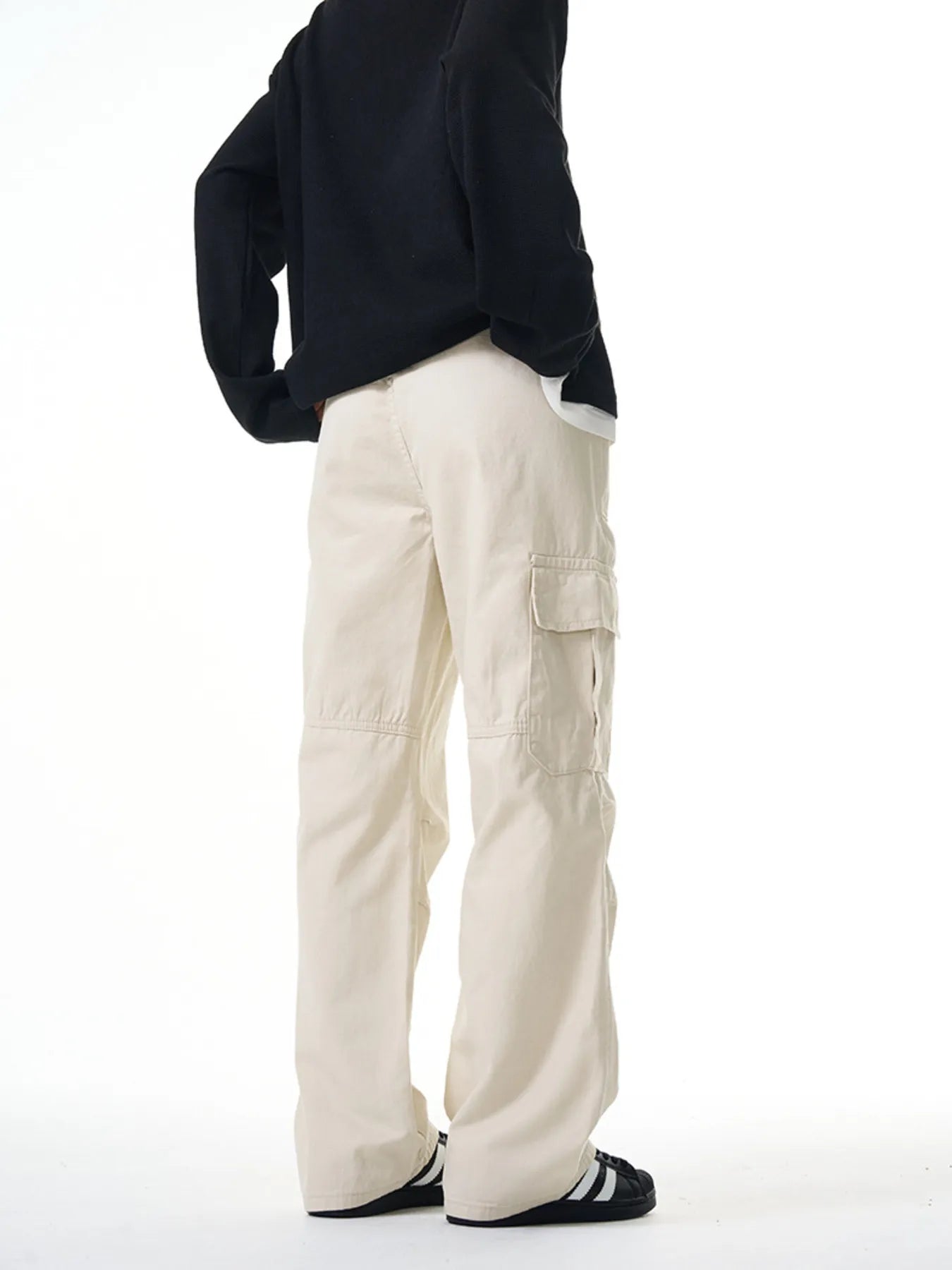 Men's Full Size Loose Fit Cargo Pants Plus Size
