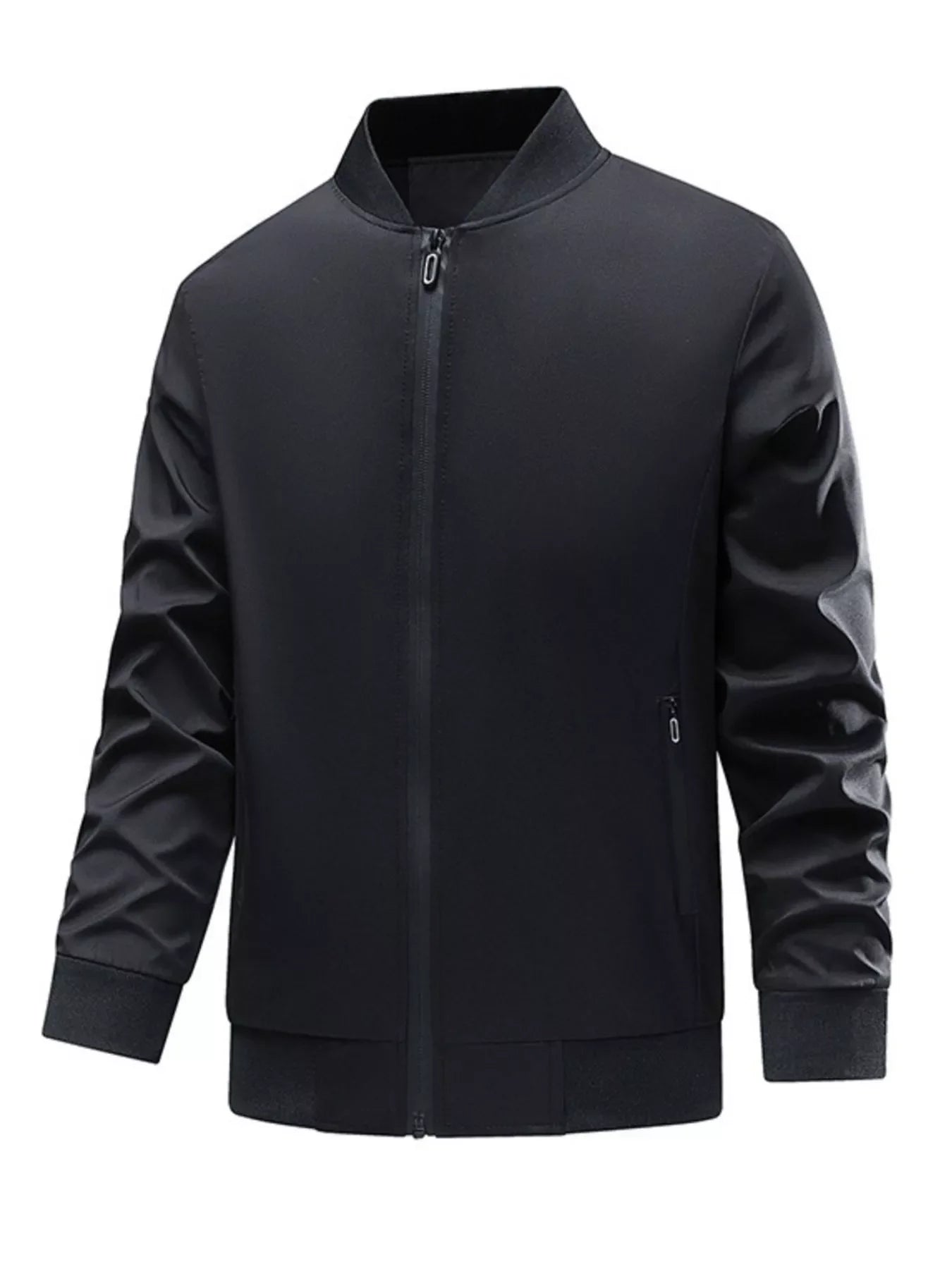 Men's Plus Size Casual Lightweight Bomber Jacket