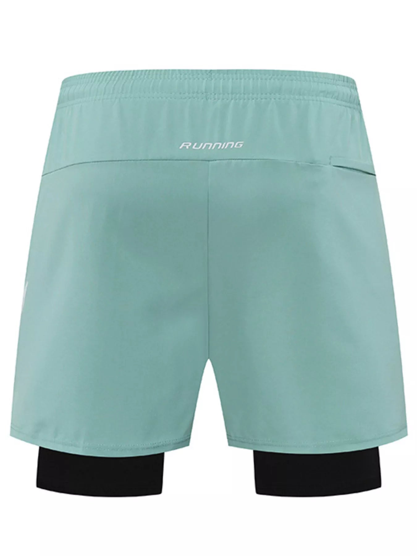 Men's Plus Size Elastic Waist Active Shorts