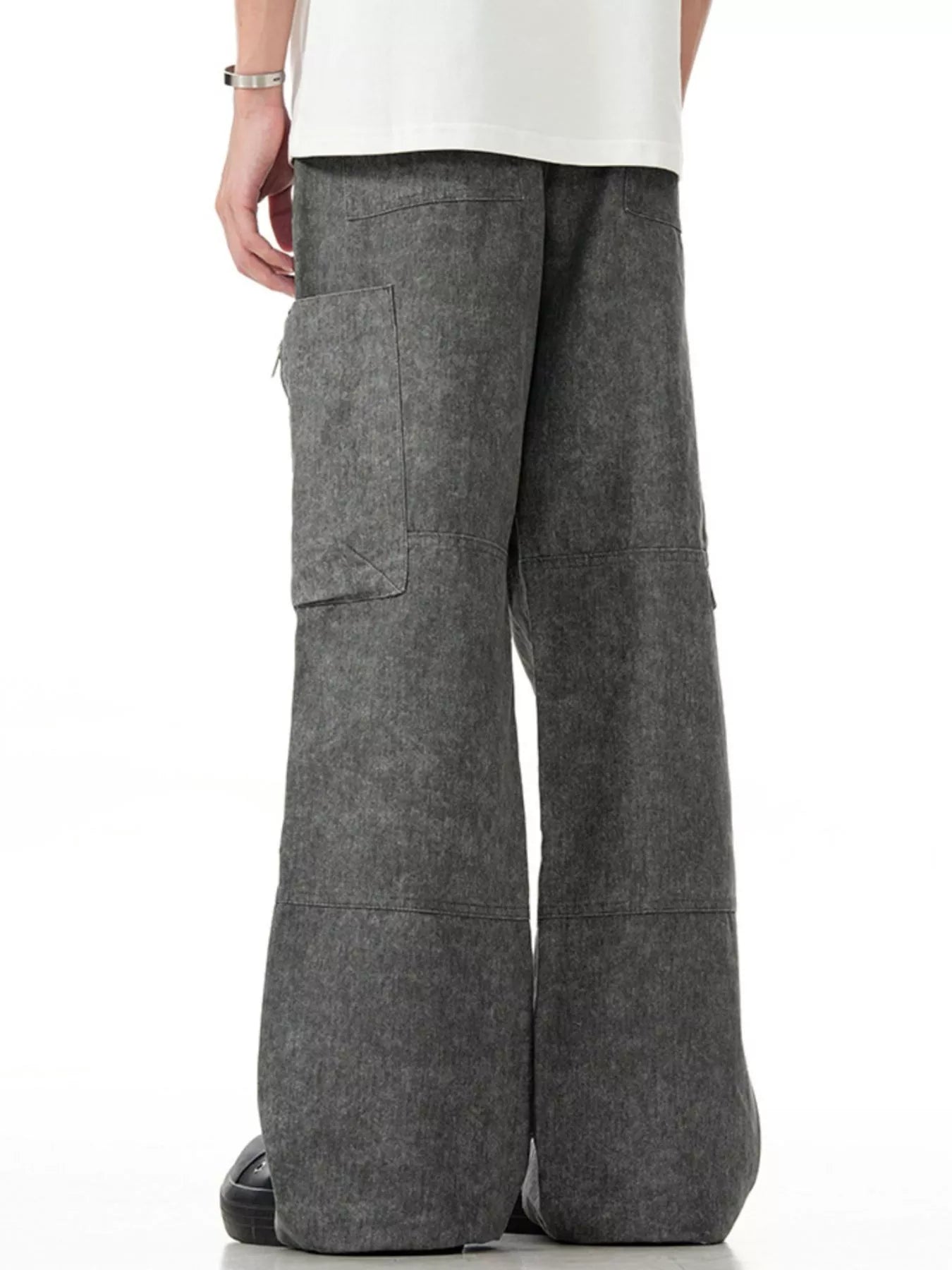Men's Wide Leg Cargo Pants