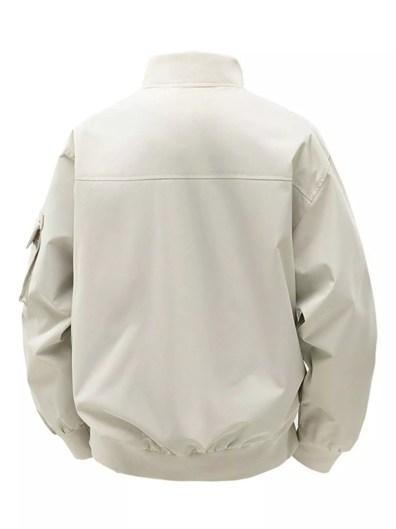Men's Full Size Casual Lightweight Zip Up Jacket Plus Size