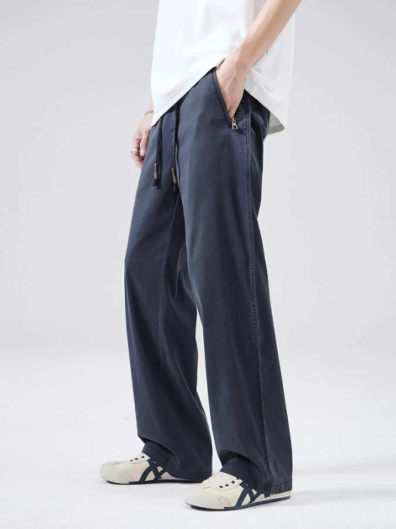 Men's Full Size Casual Loose Fit Pants Plus Size