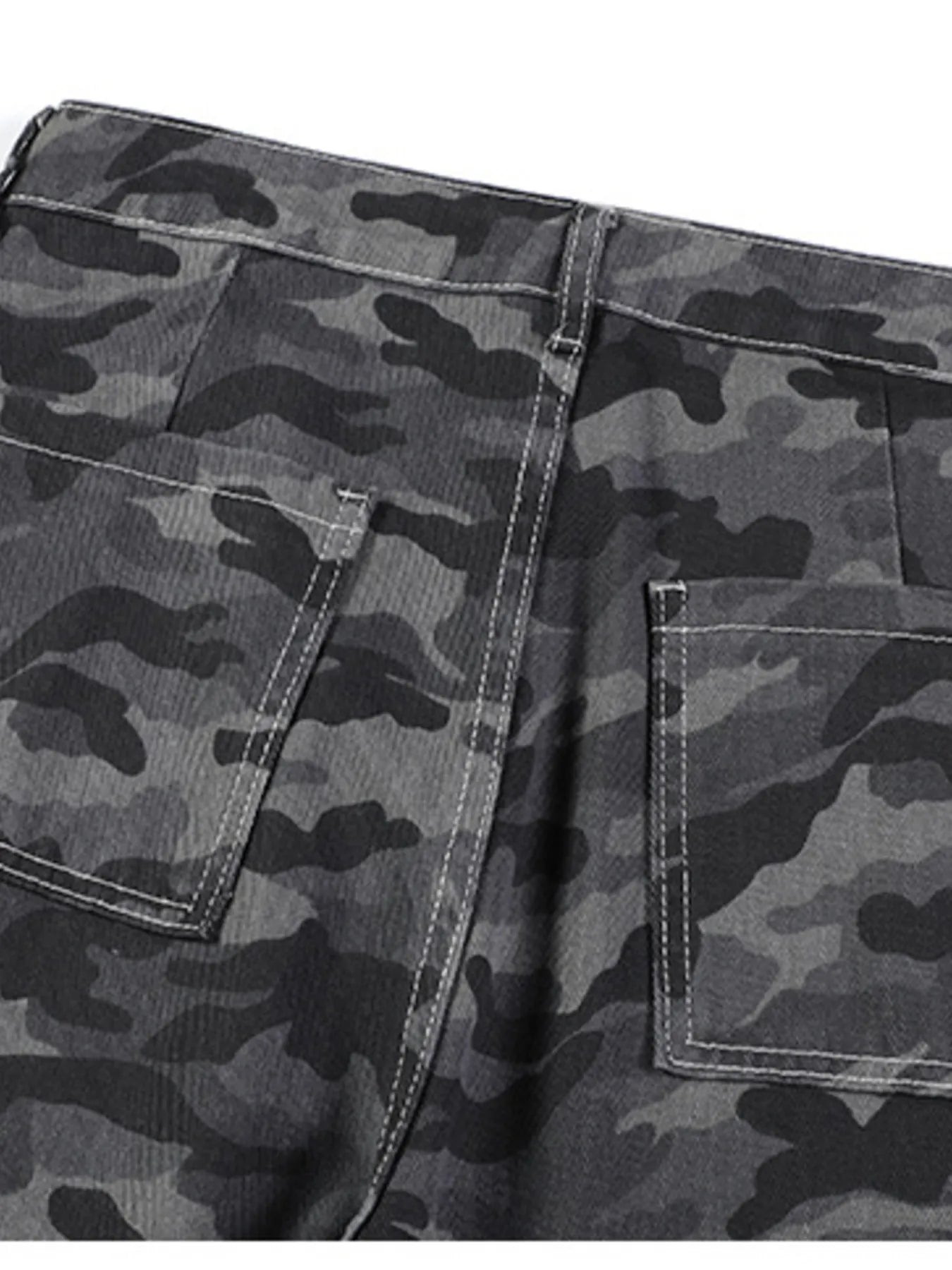 Men's Camo Wide-Leg Pants