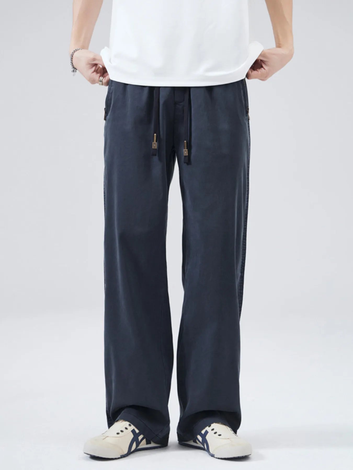 Men's Full Size Casual Loose Fit Pants Plus Size