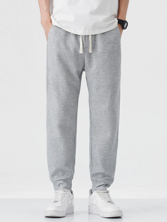 Men's Drawstring Joggers with Pockets