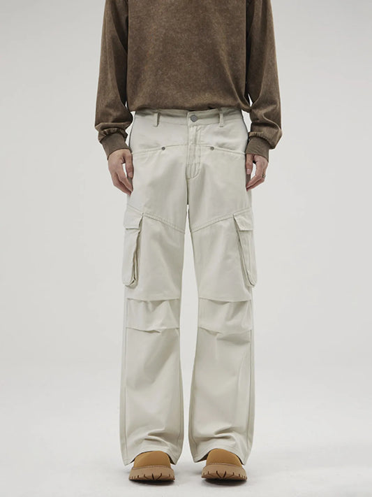 Men's Full Size Loose Fit Cargo Pants Plus Size