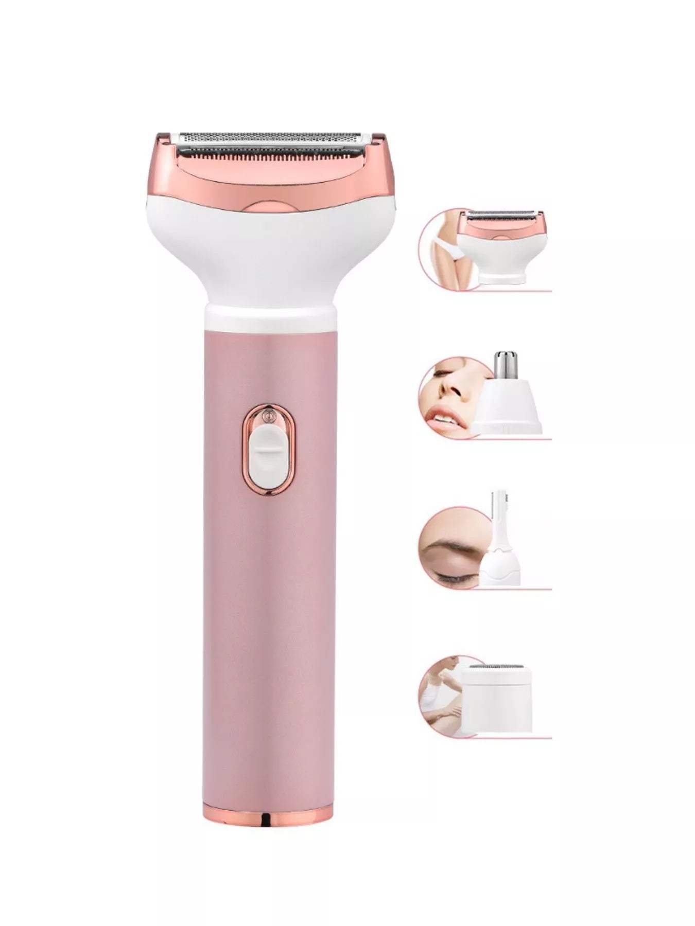 4-in-1 Rechargeable Painless Hair Removal Epilator