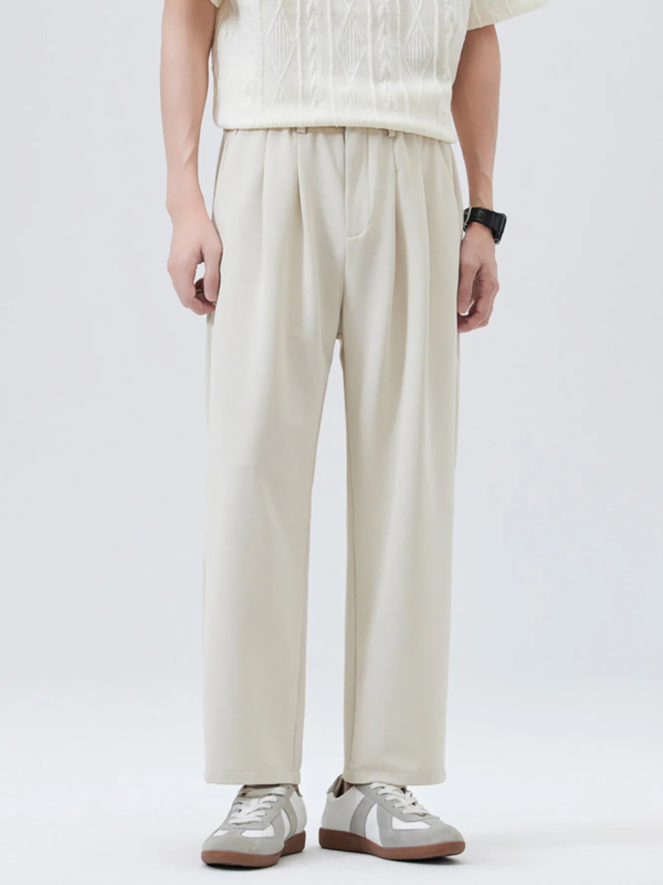 Men's Full Size Wide Leg Casual Pants Plus Size
