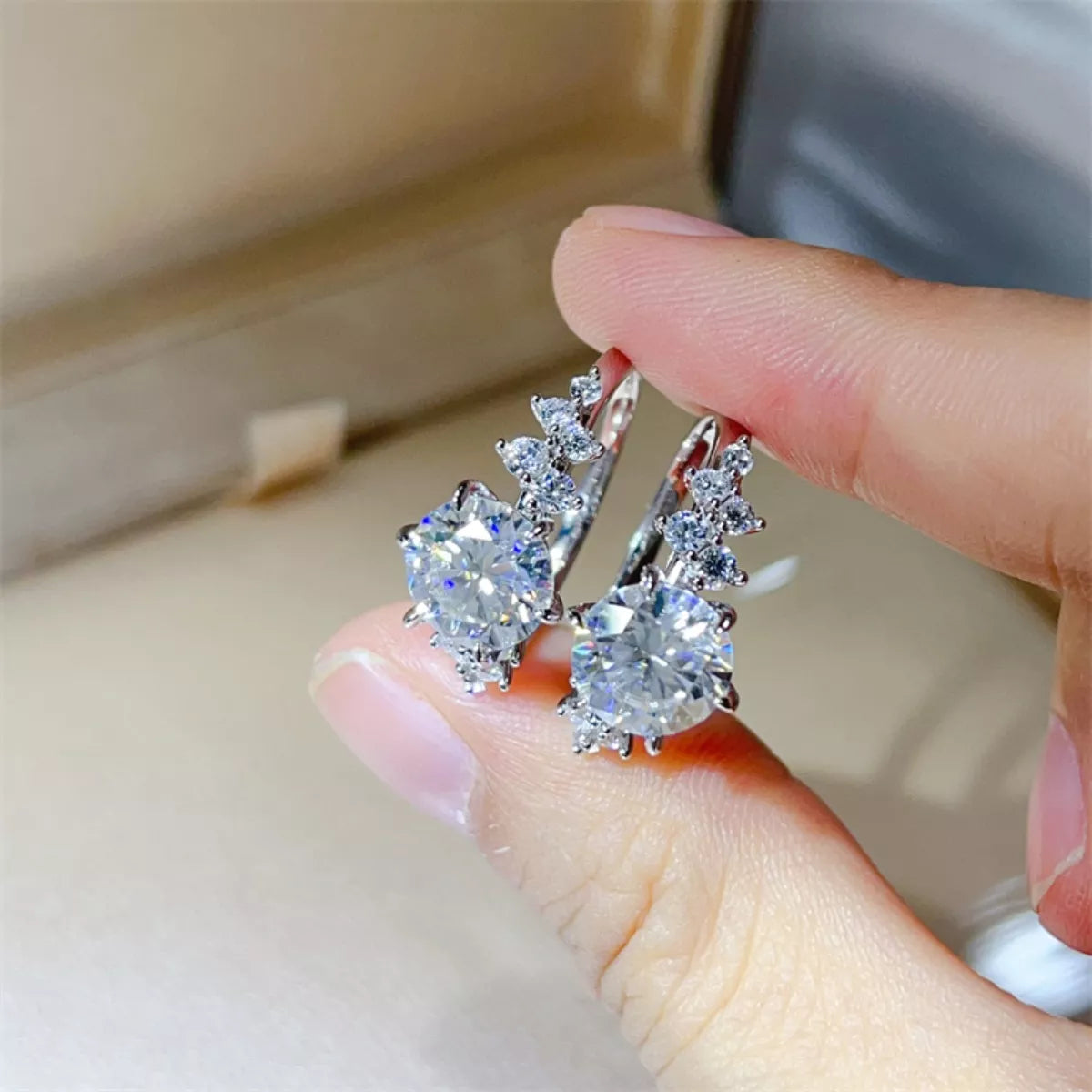 3 Carat Moissanite 925 Sterling Silver Ring