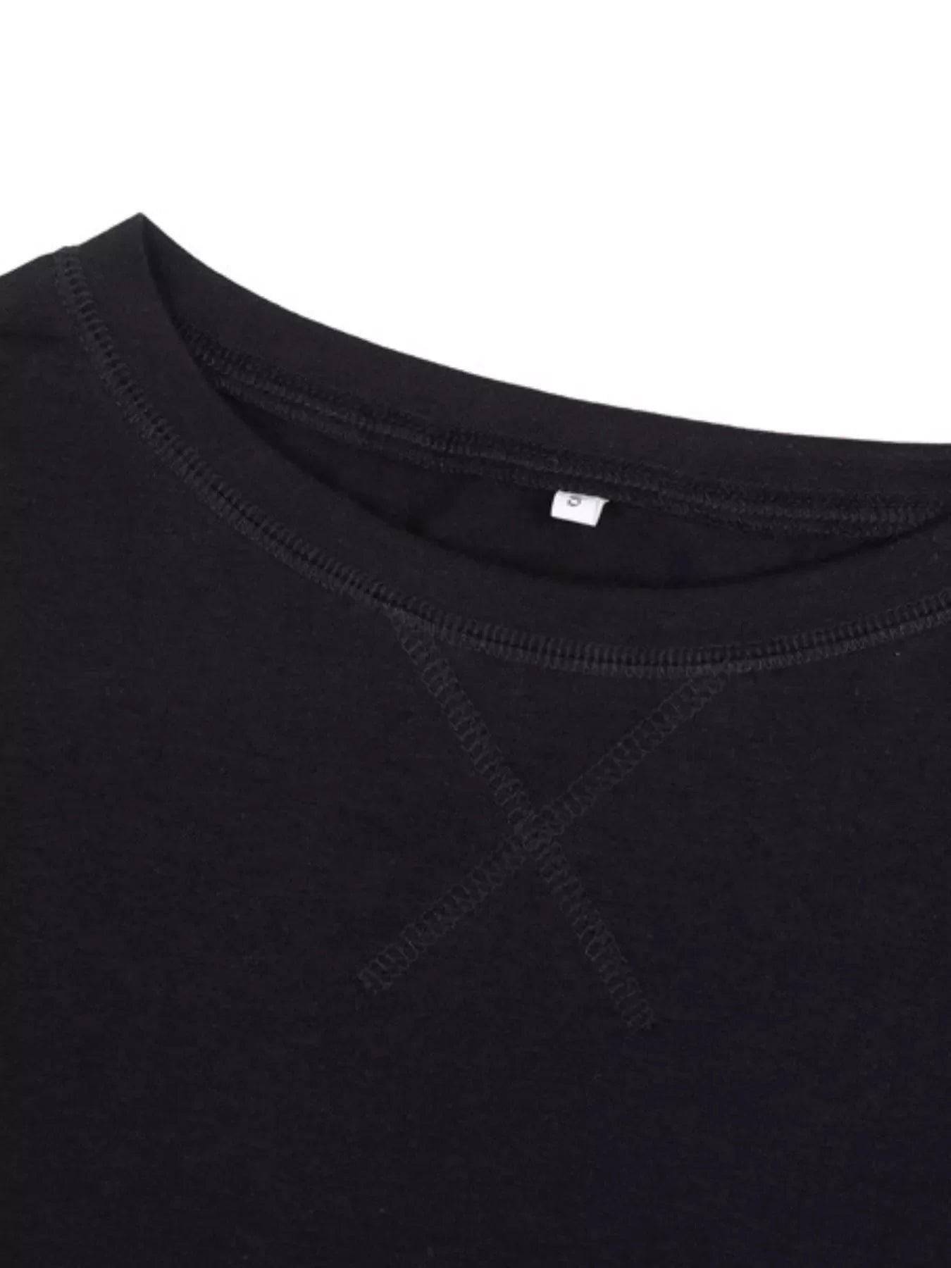 Casual Round Neck Long Sleeve T-Shirt