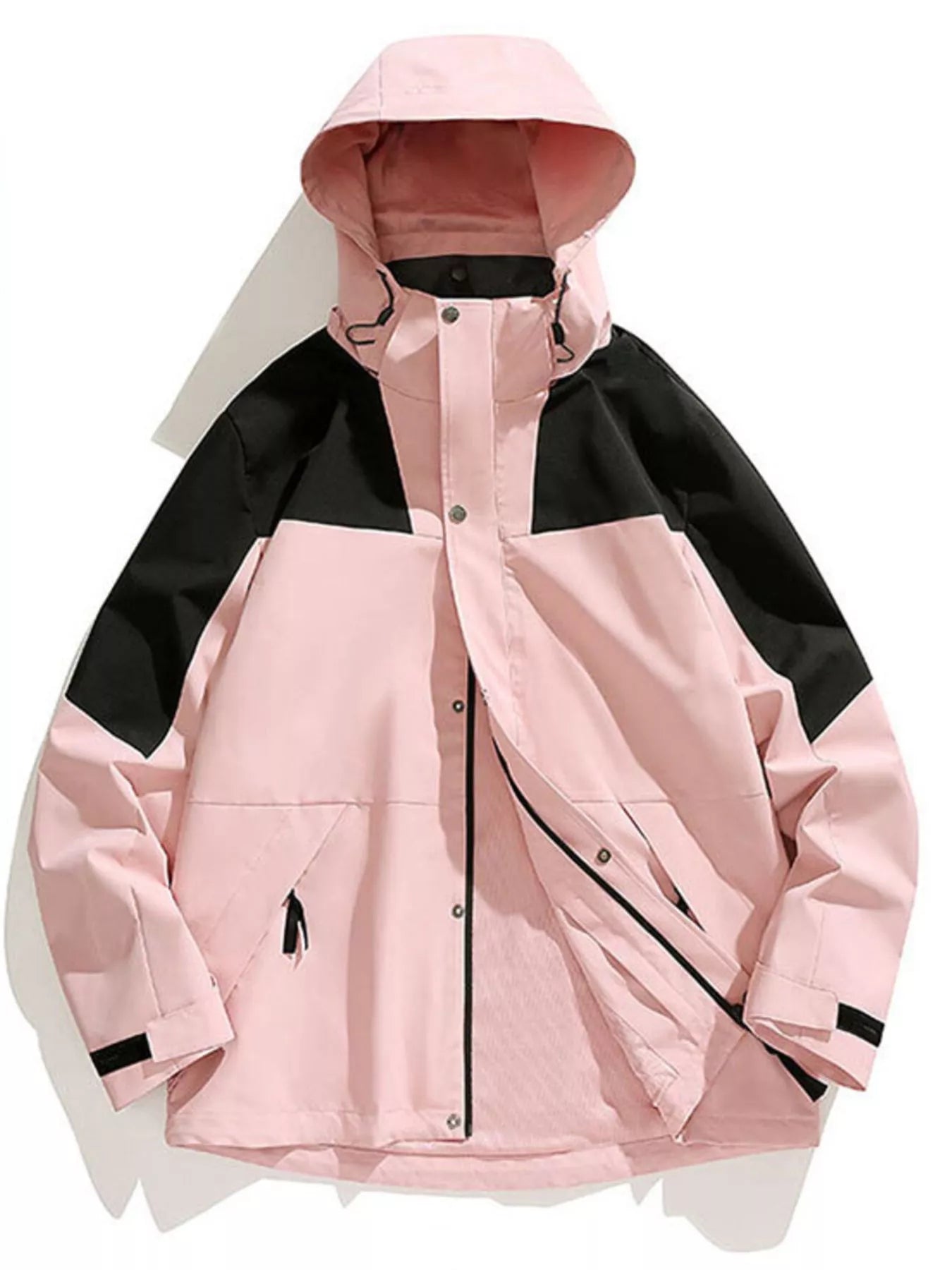 Men's Full Size Hooded Windproof Outdoor Coat Plus Size