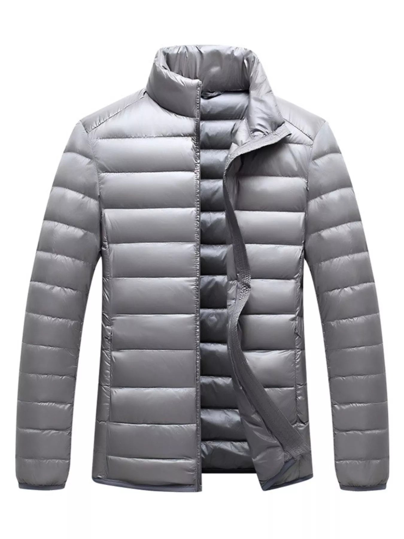 Men's Plus Size Lightweight Packable Puffer Jacket