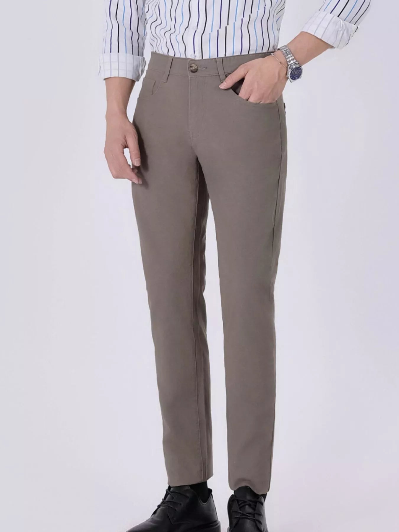 Men's Straight-Leg Casual Pants
