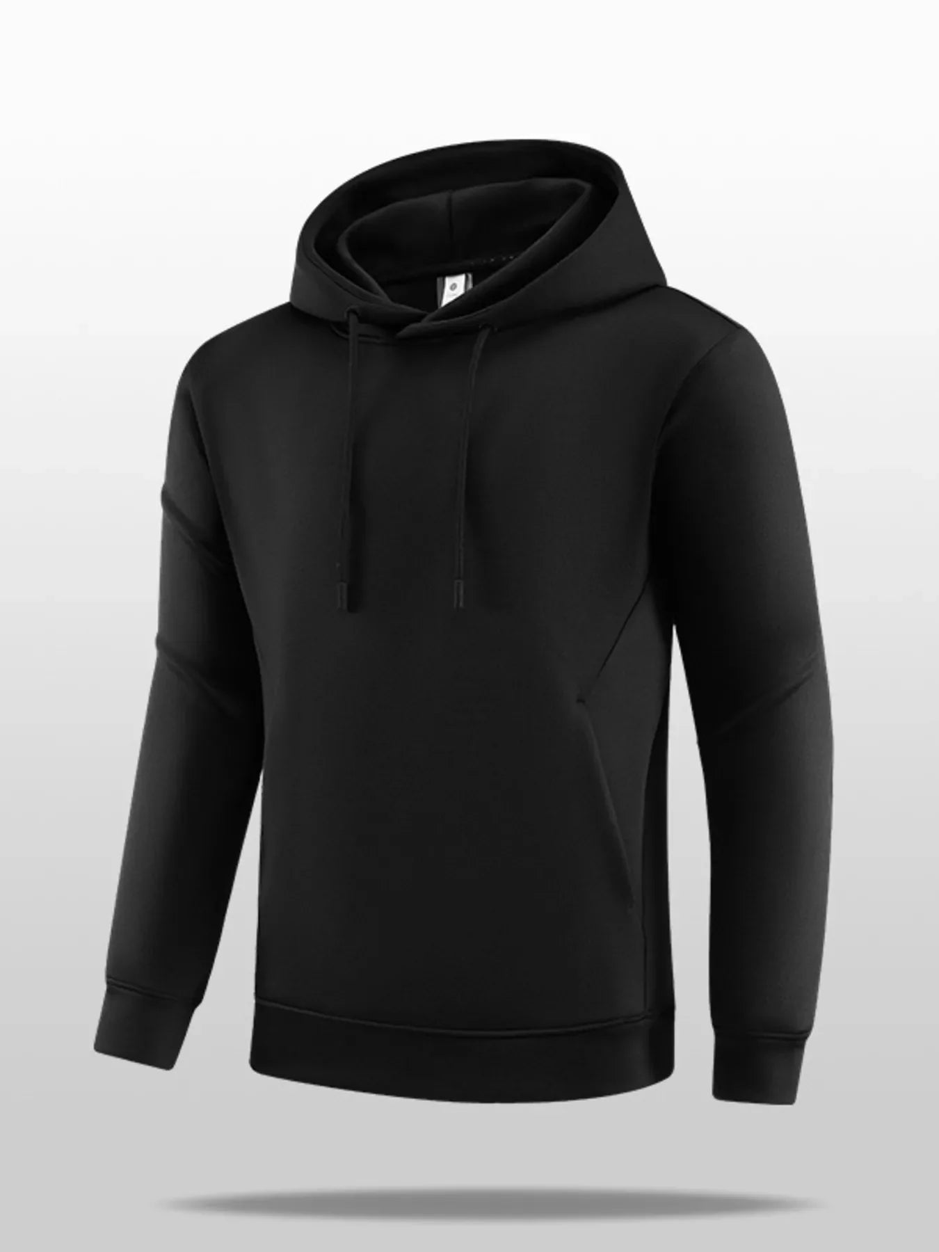 Men's Full Size Kangaroo Pocket Drawstring Hoodie Plus Size
