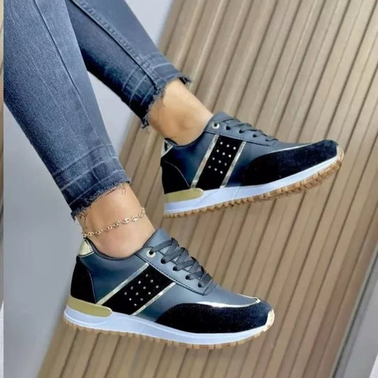 Round Toe Lace Up Athletic