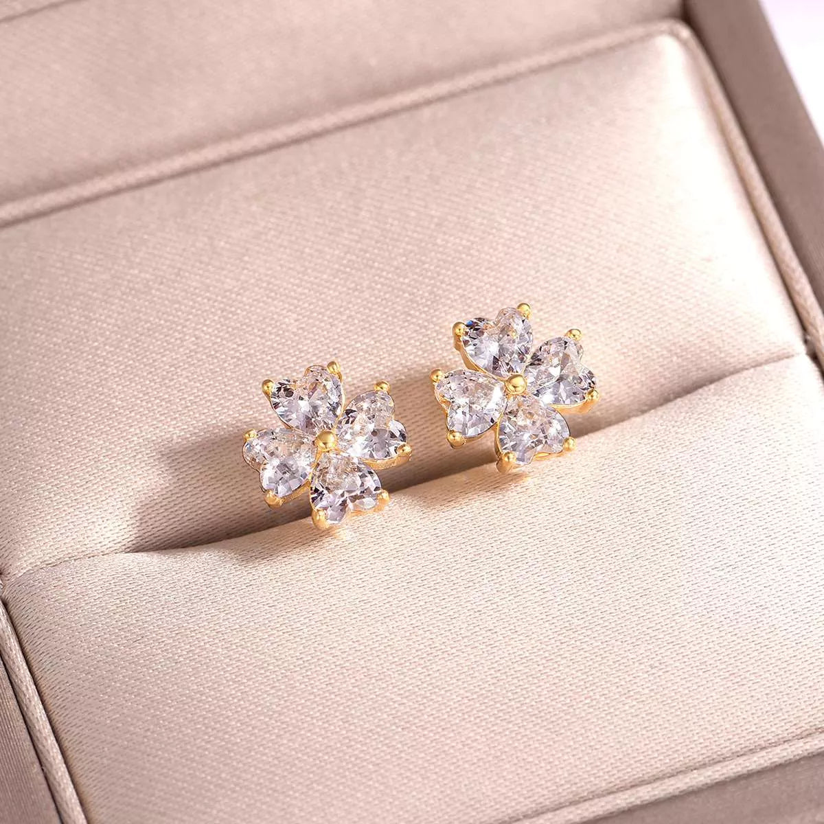 2.4 Carat Moissanite 925 Sterling Silver Stud Earrings