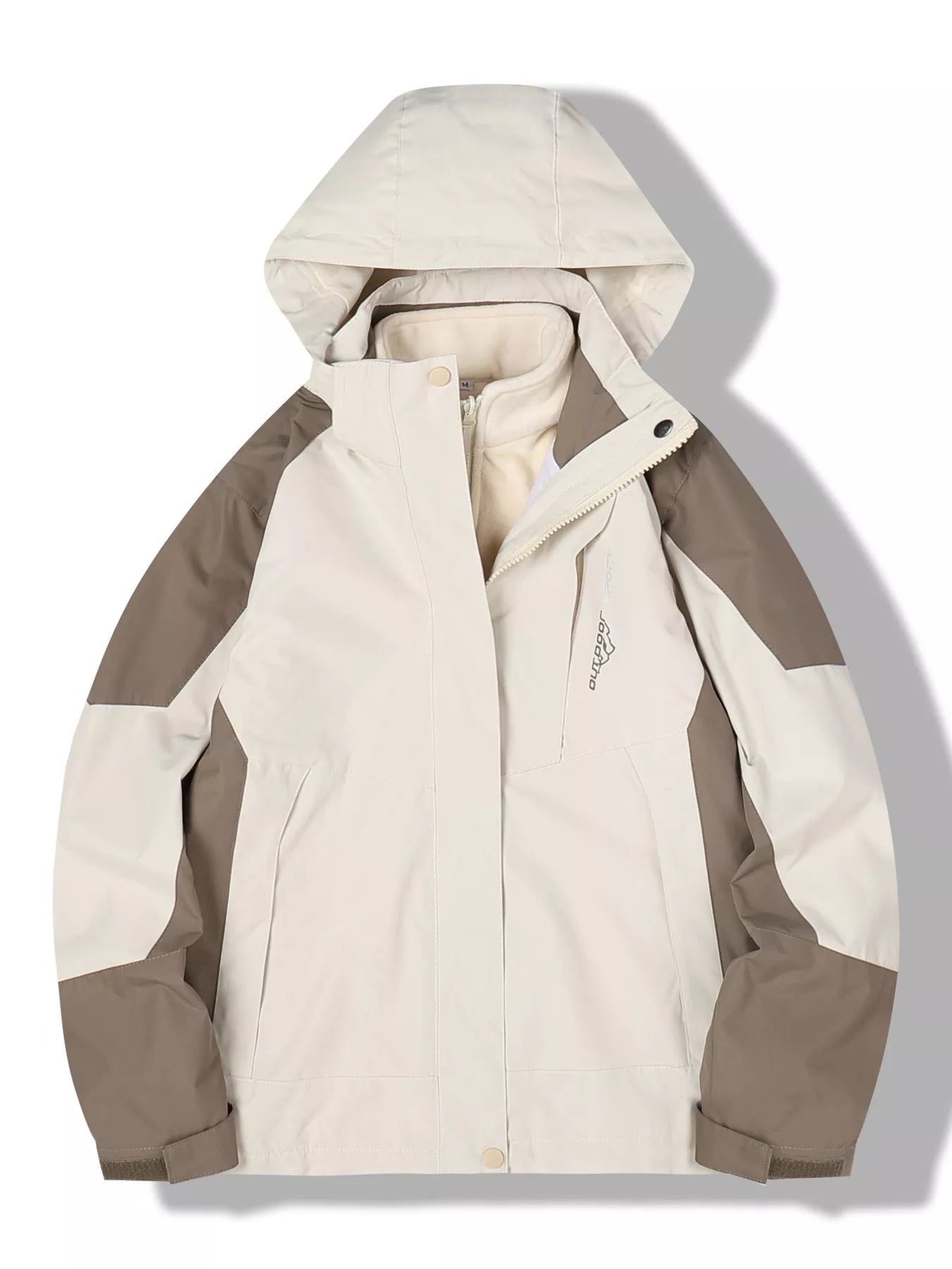Men's Plus Size Waterproof Windproof Outdoor Jacket