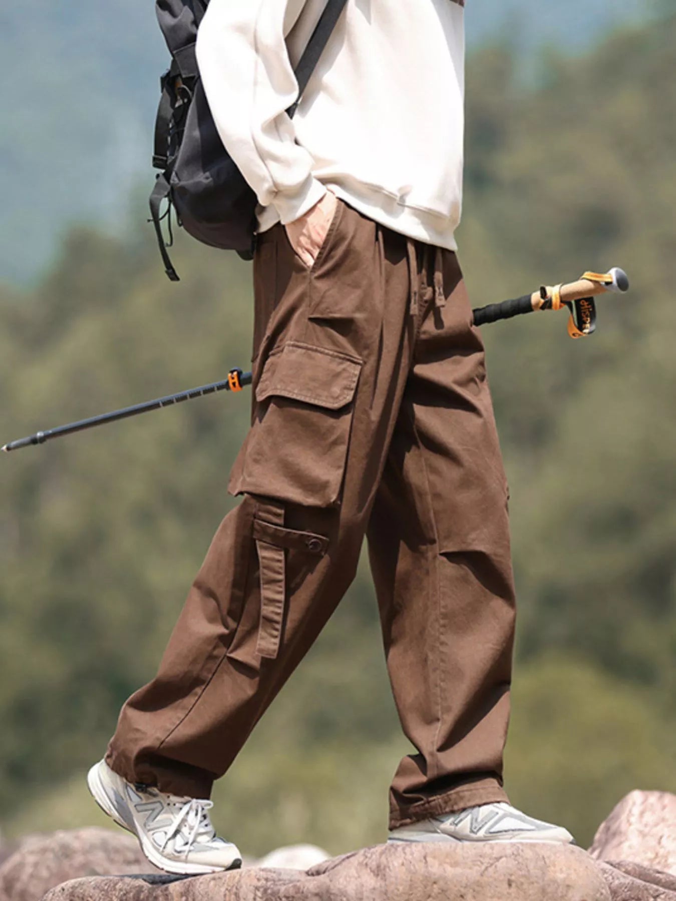 Men's Plus Size Relaxed Fit Cargo Pants