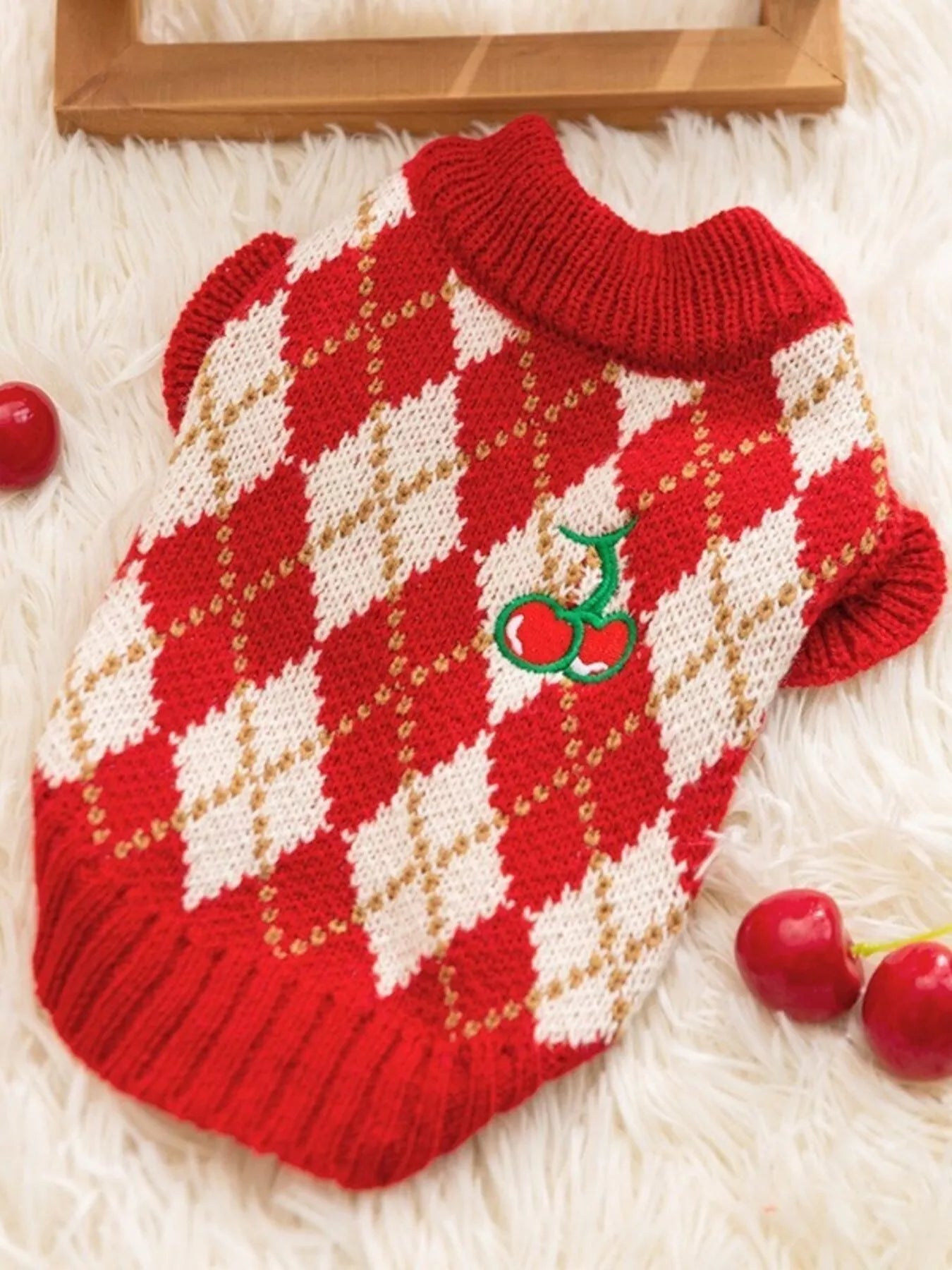 Ribbed Knit Pet Sweaters