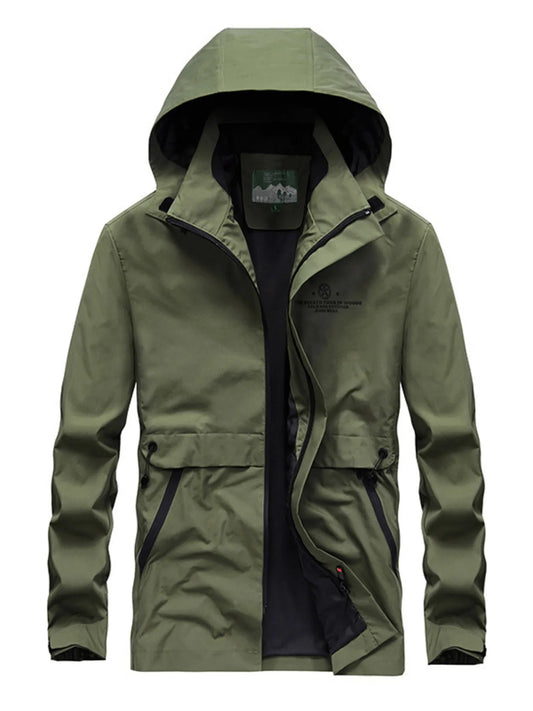Men's Lightweight Hooded Outdoor Jacket