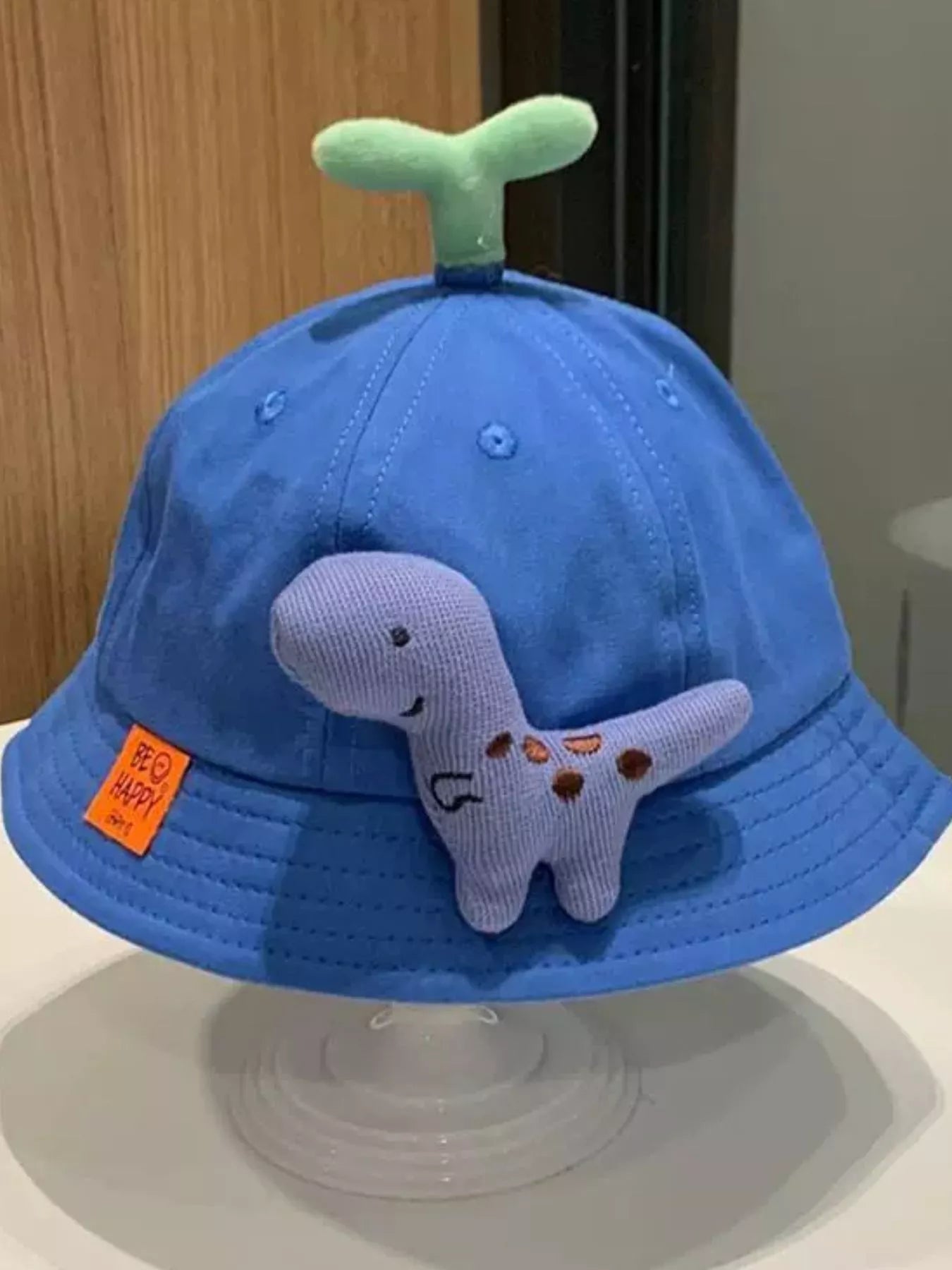 Children's Dinosaur & Sprout Decor Bucket Hat