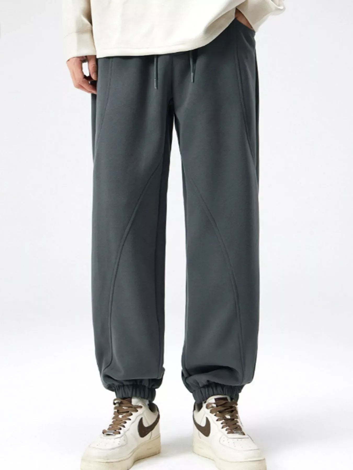 Men's Plus Size Loose Fit Drawstring Sweatpants