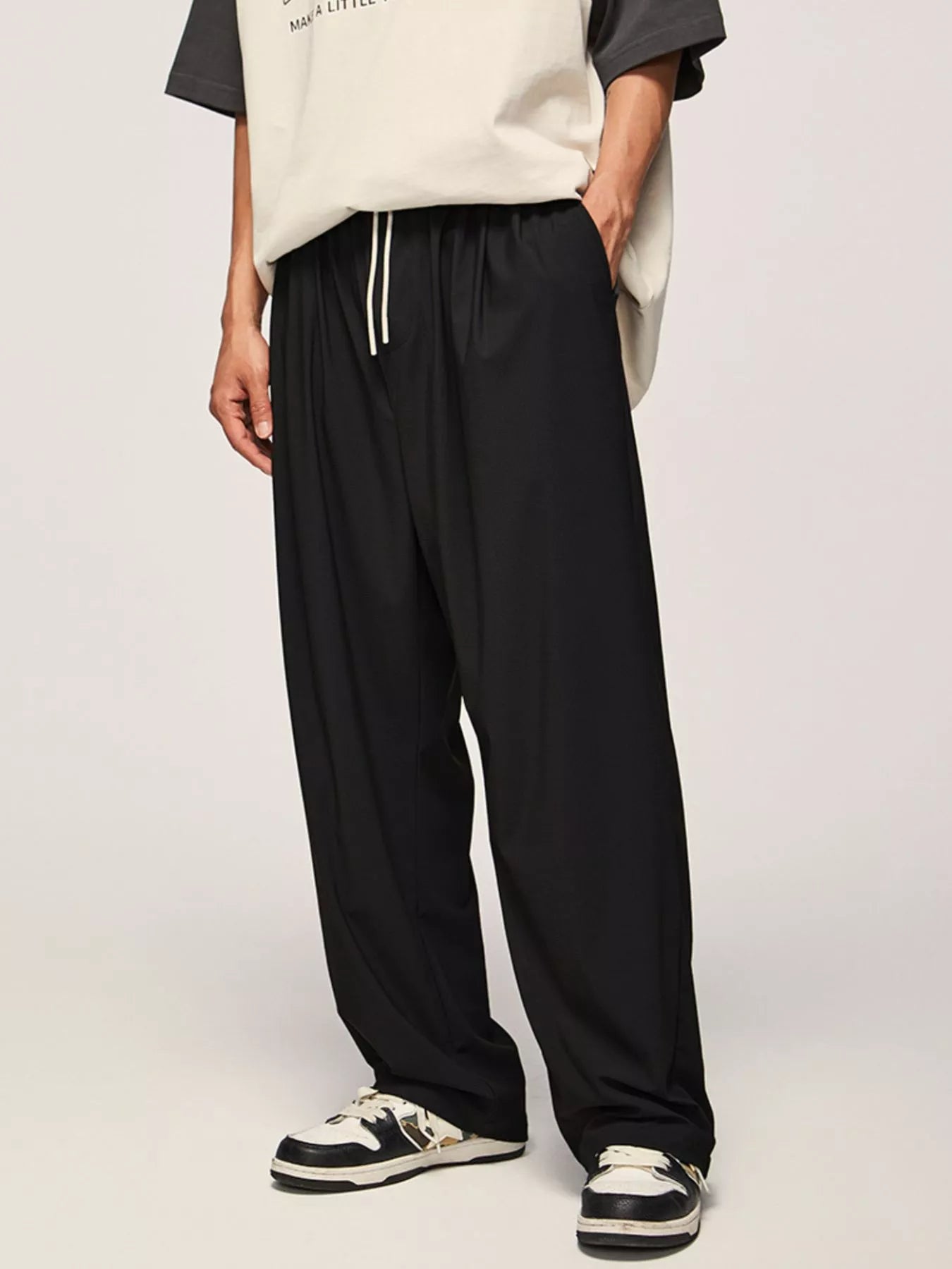 Men's Loose Fit Casual Drawstring Pants