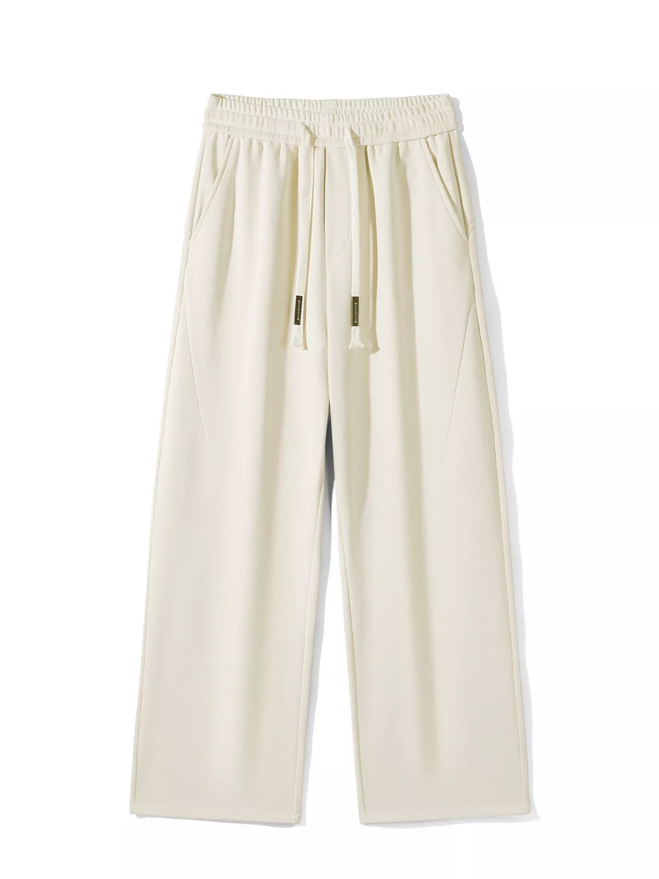Men's Plus Size Casual Drawstring Wide Leg Pants