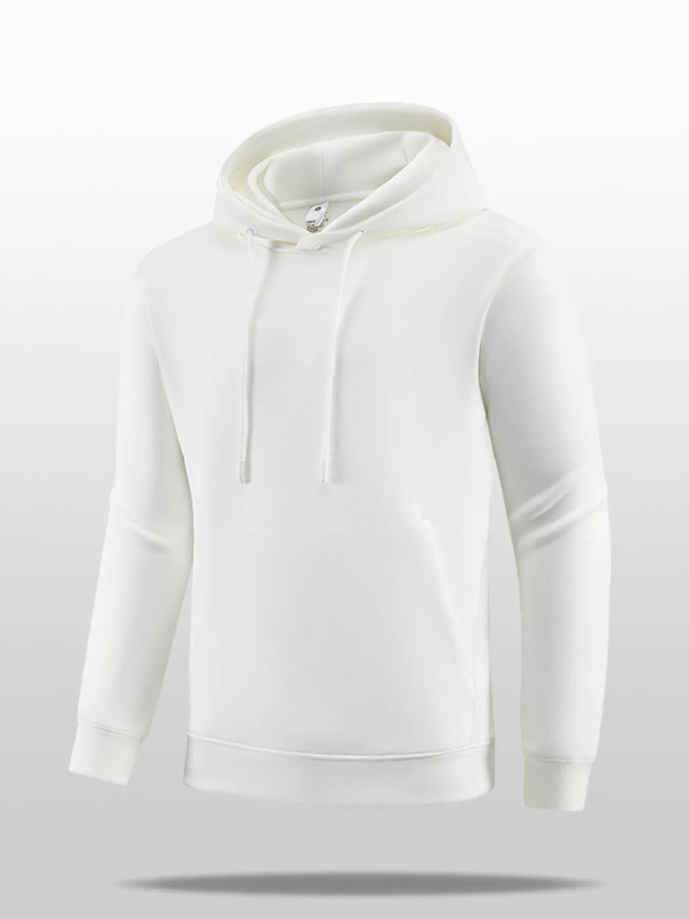 Men's Full Size Kangaroo Pocket Drawstring Hoodie Plus Size