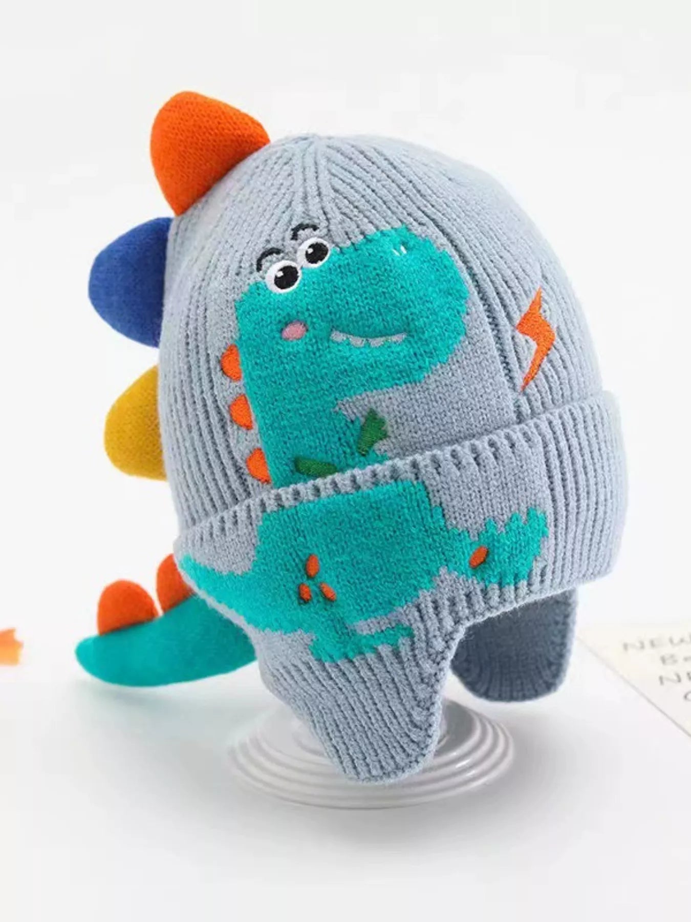 Children's Dinosaur Knitted Hat