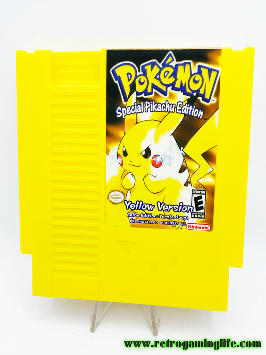 Pokemon Special Pikachu Edition Yellow Version NES