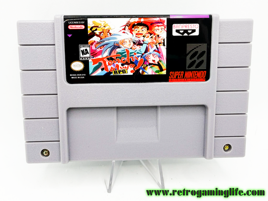 Tenchi Muyo RPG SNES Reproduction Cart