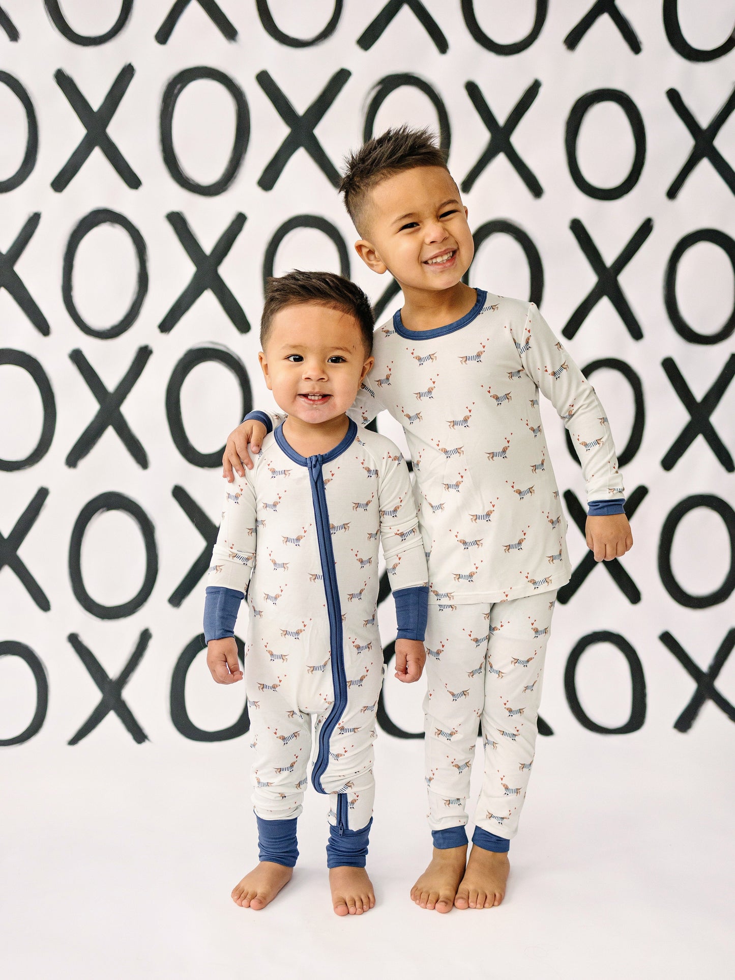 Puppy Love Bamboo Zippy Pajamas