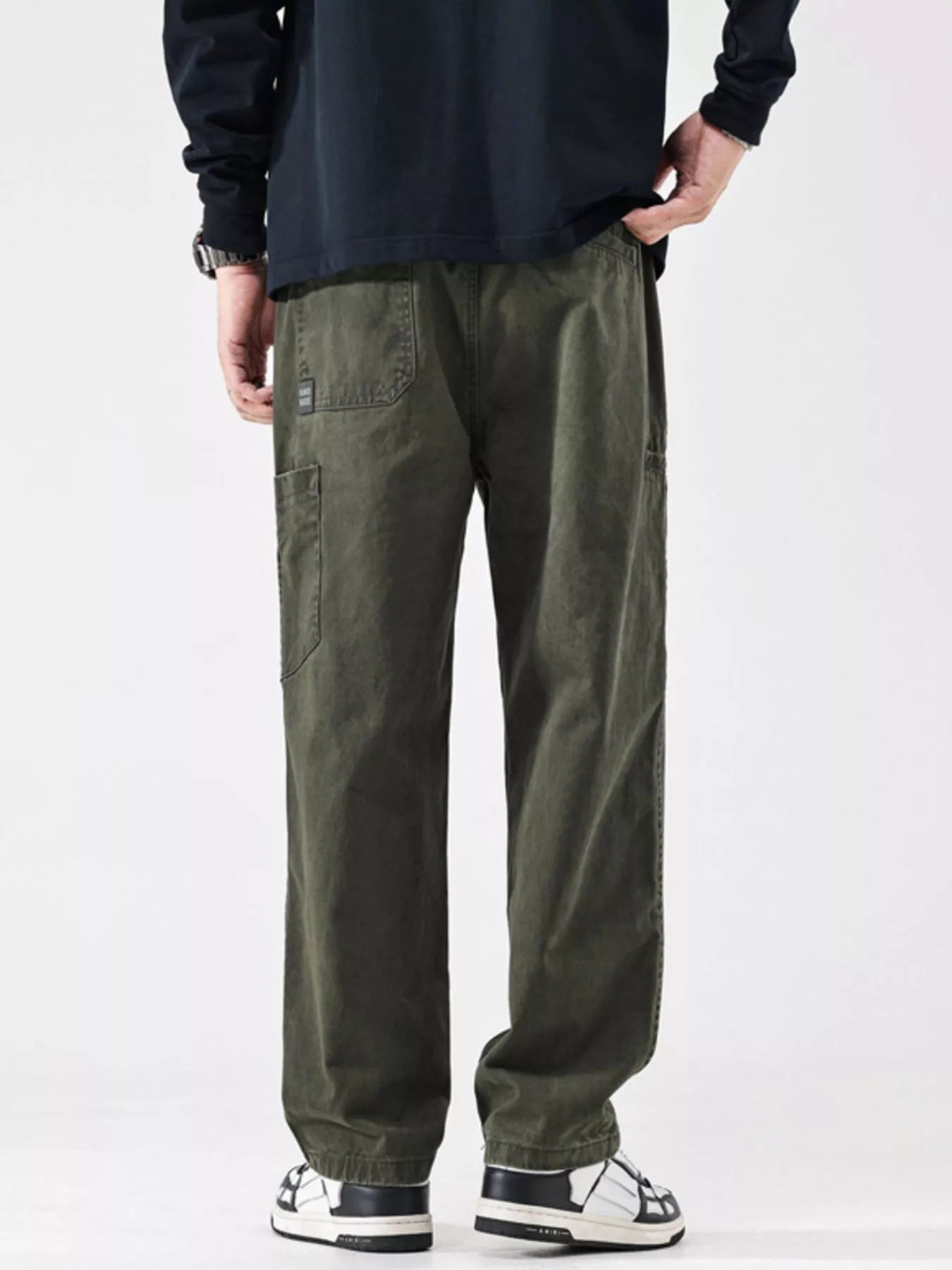 Men's Full Size Casual Loose Fit Pants Plus Size