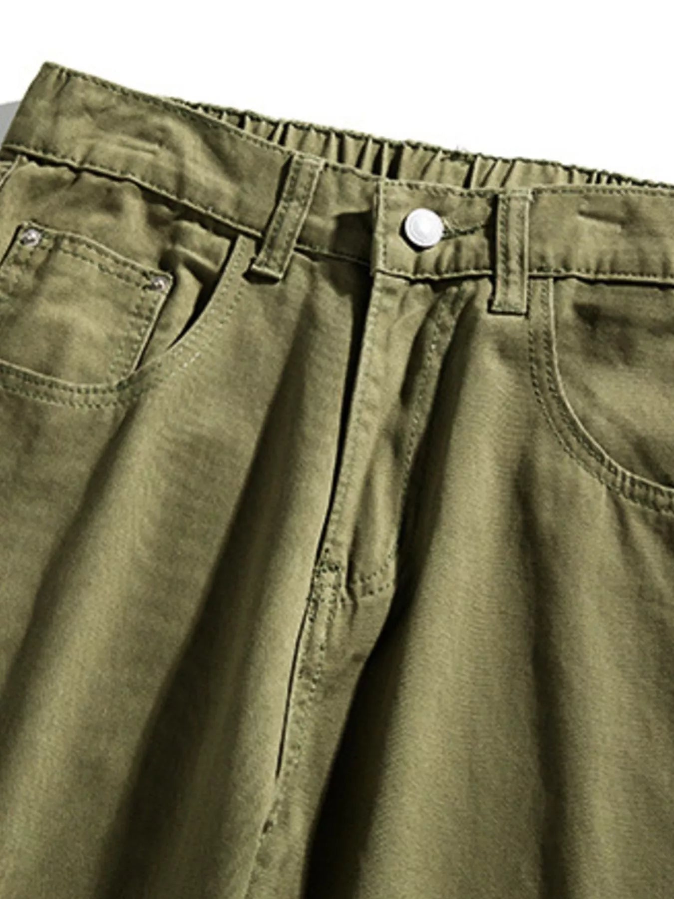 Men's Plus Size Loose Fit Wide Leg Pants