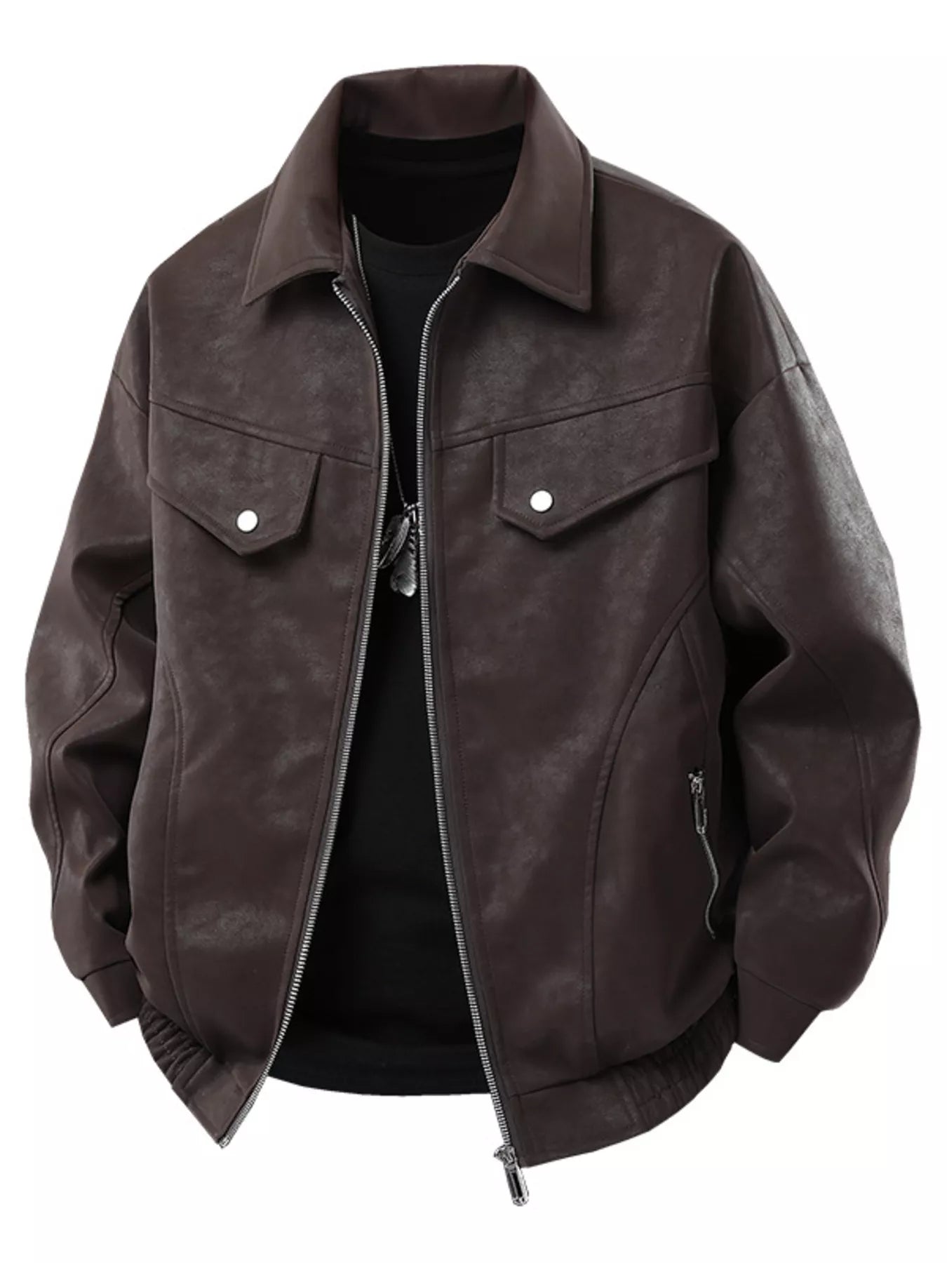 Men's Plus Size Lightweight Zip Up Jacket