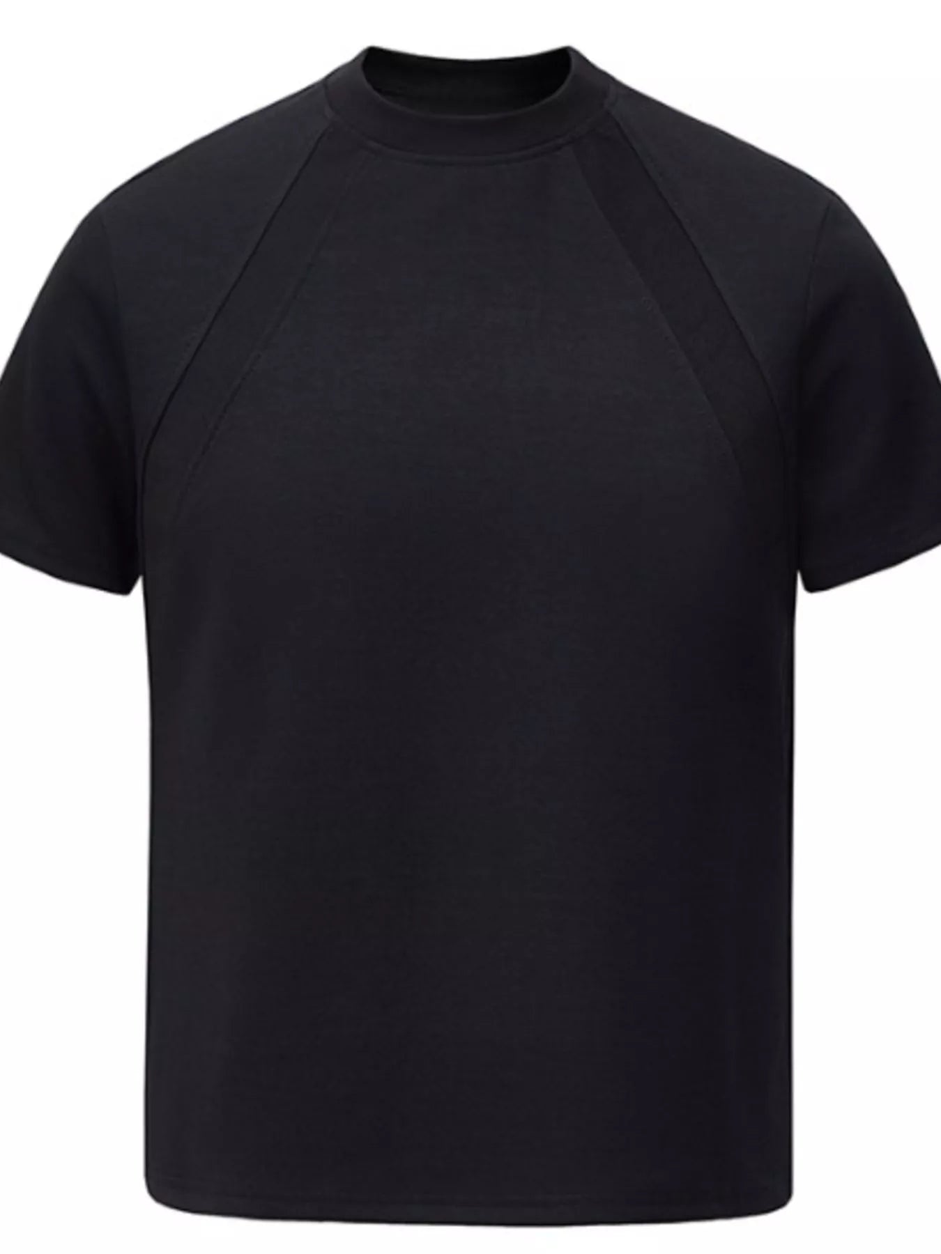 Men's Plus Size Classic Fit Round Neck T-Shirt