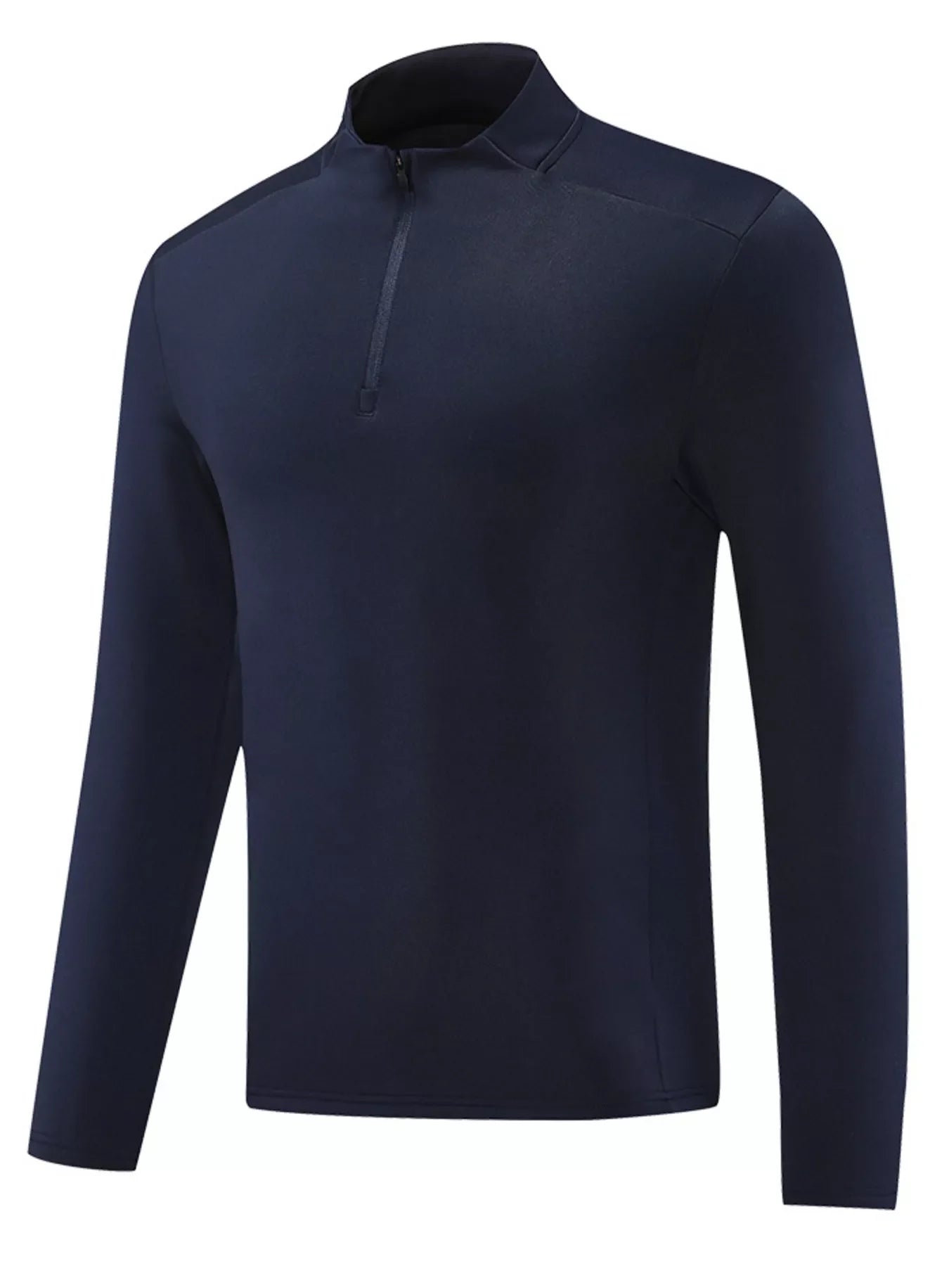 Men's Plus Size Long Sleeve Quick-Dry T-Shirt