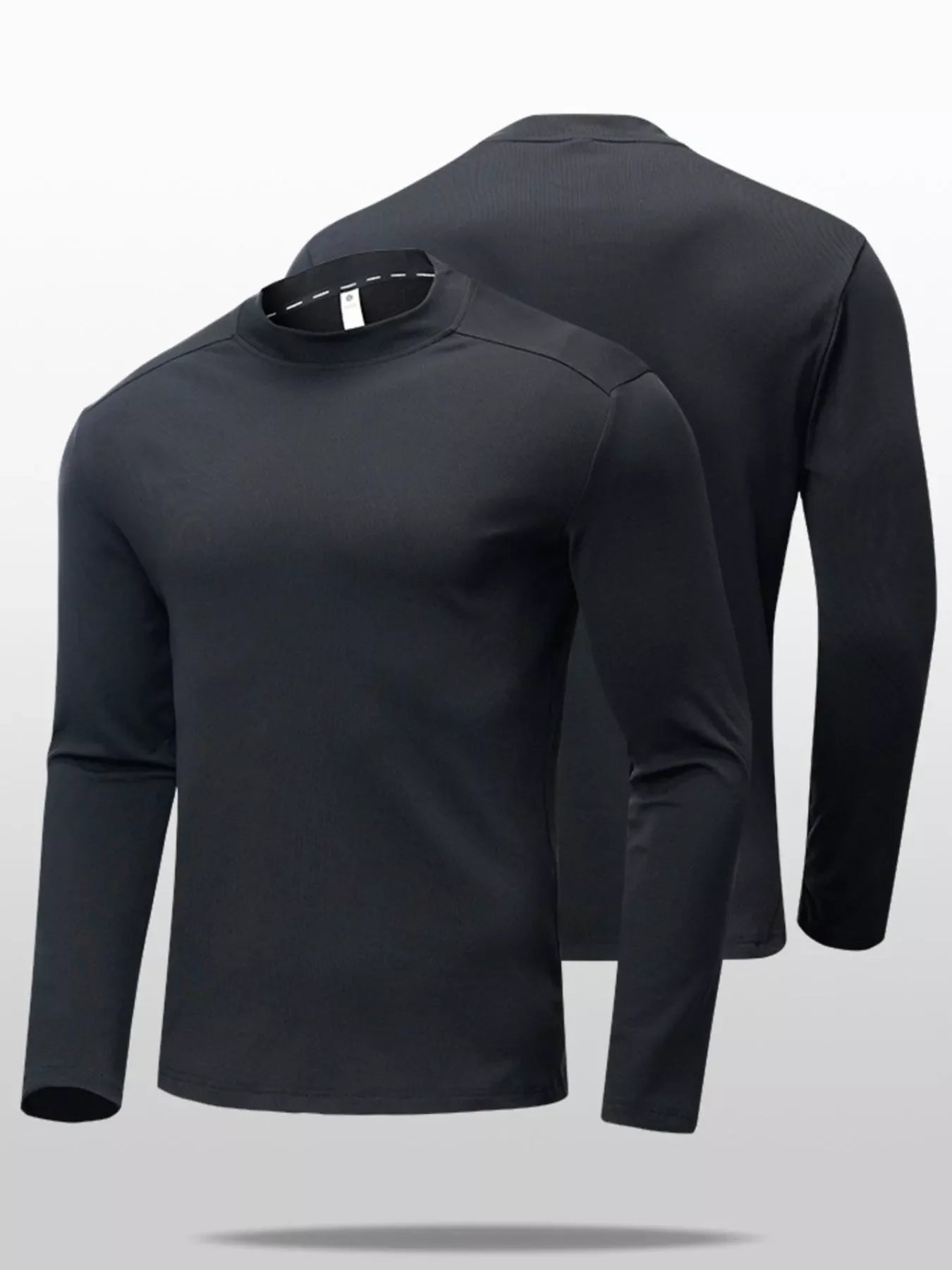 Men's Plus Size Long Sleeve T-Shirt