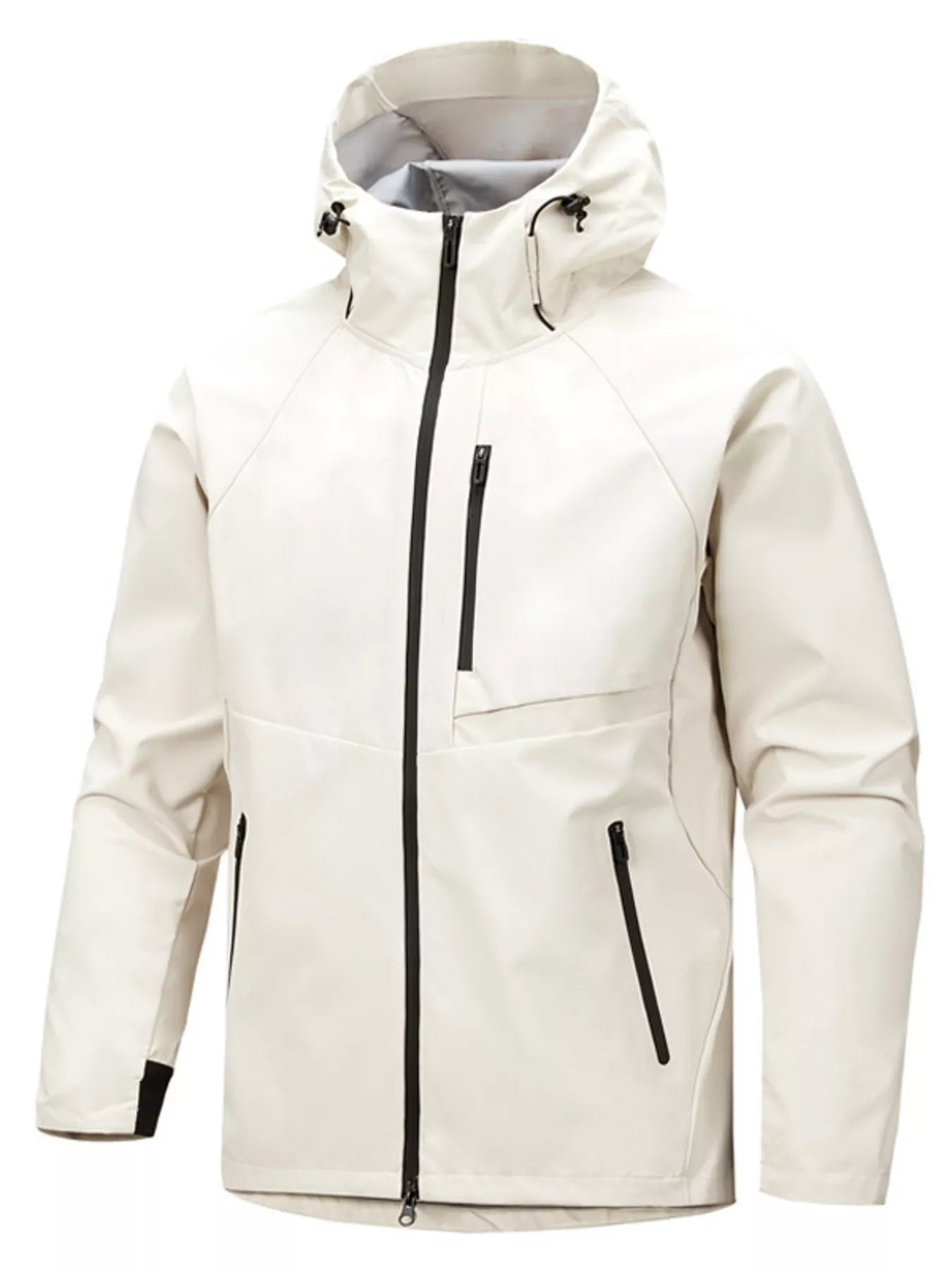 Men's Plus Size Waterproof Hooded Outdoor Jacket