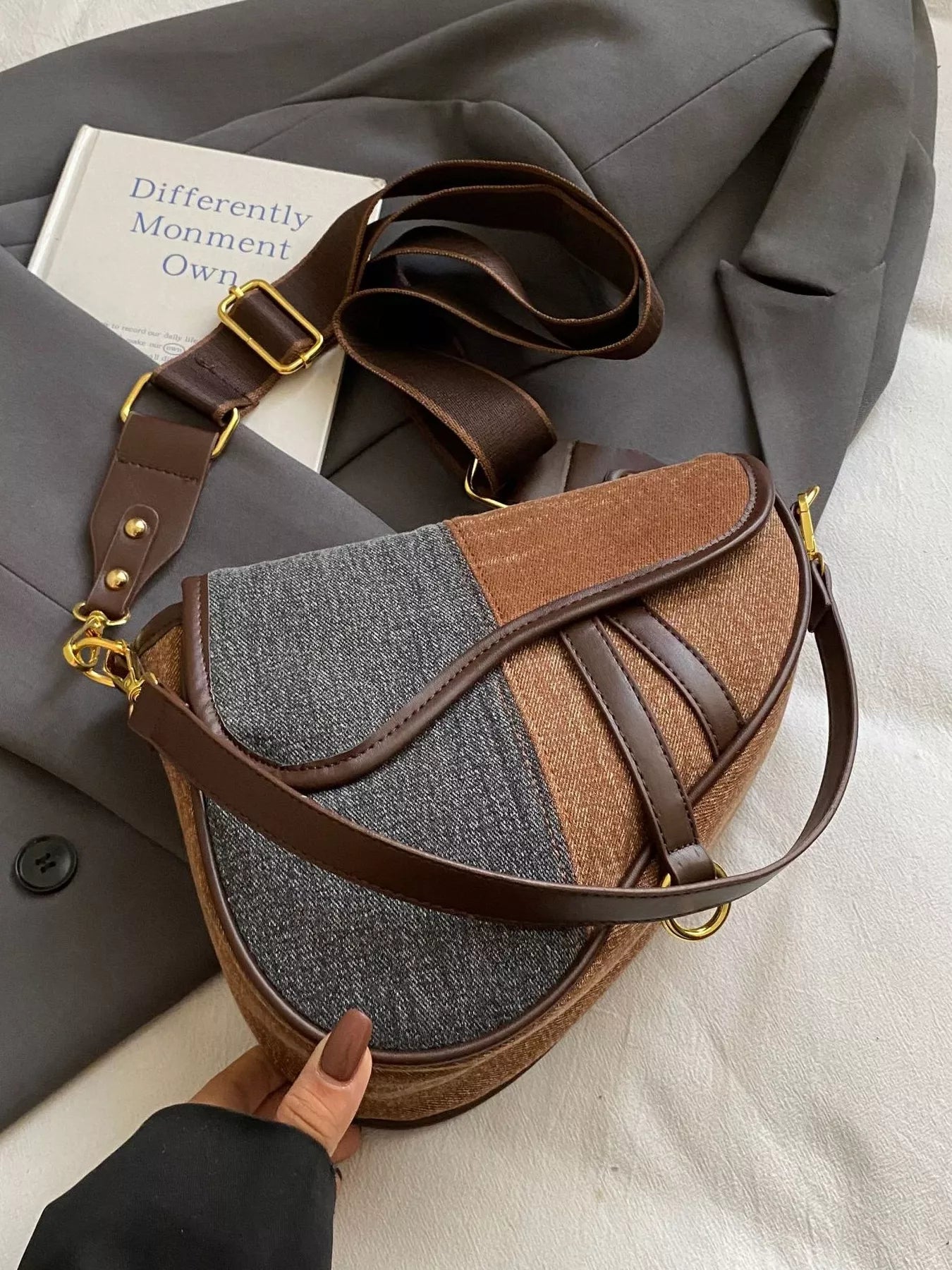 Adjustable Strap Crossbody Bag