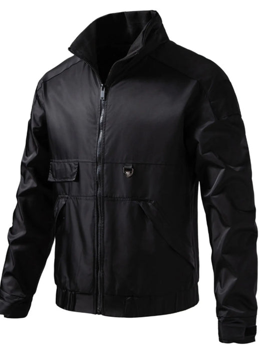 Men's Lightweight Casual Zip Up Jacket
