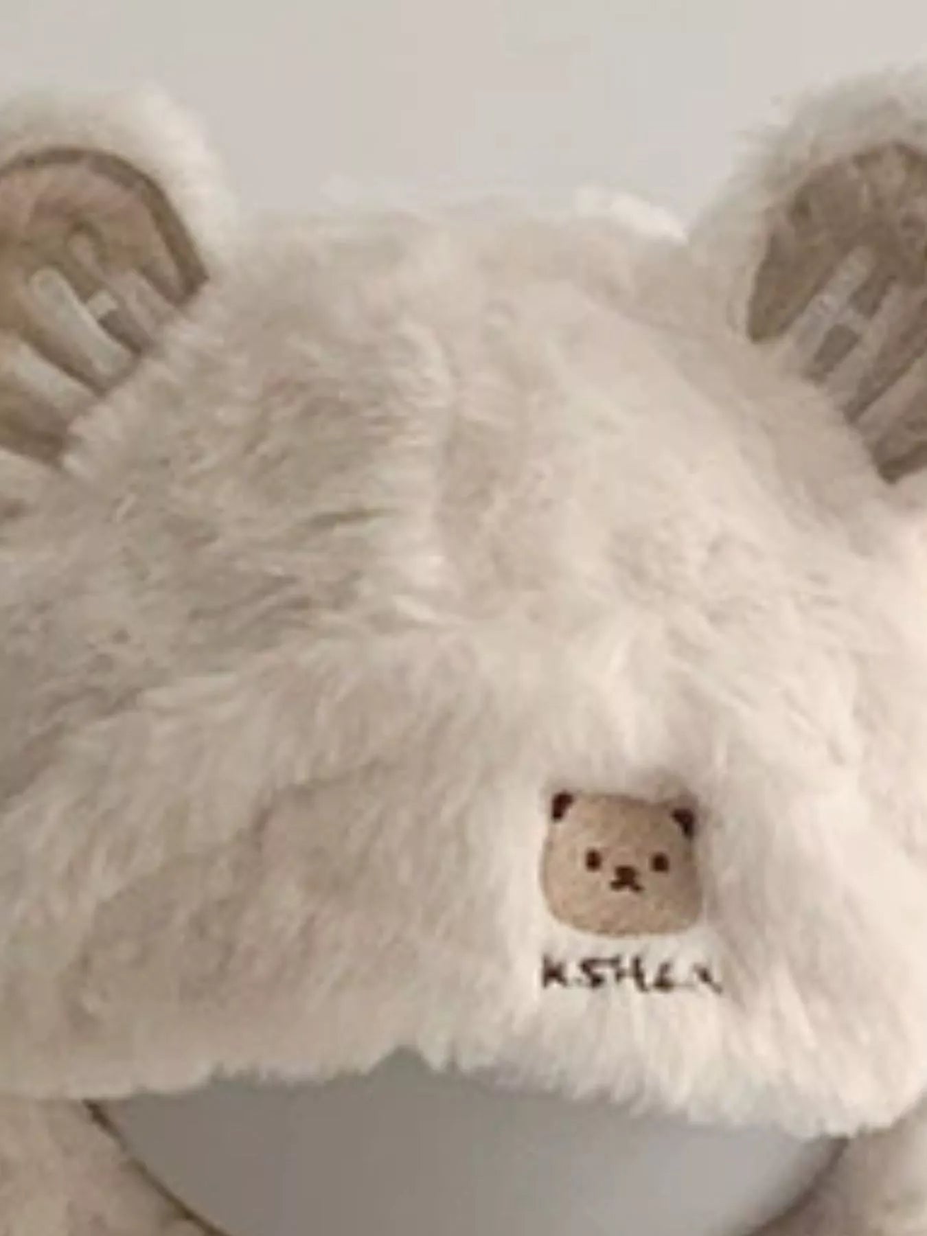 Children's Bear Ear Fluffy Hat