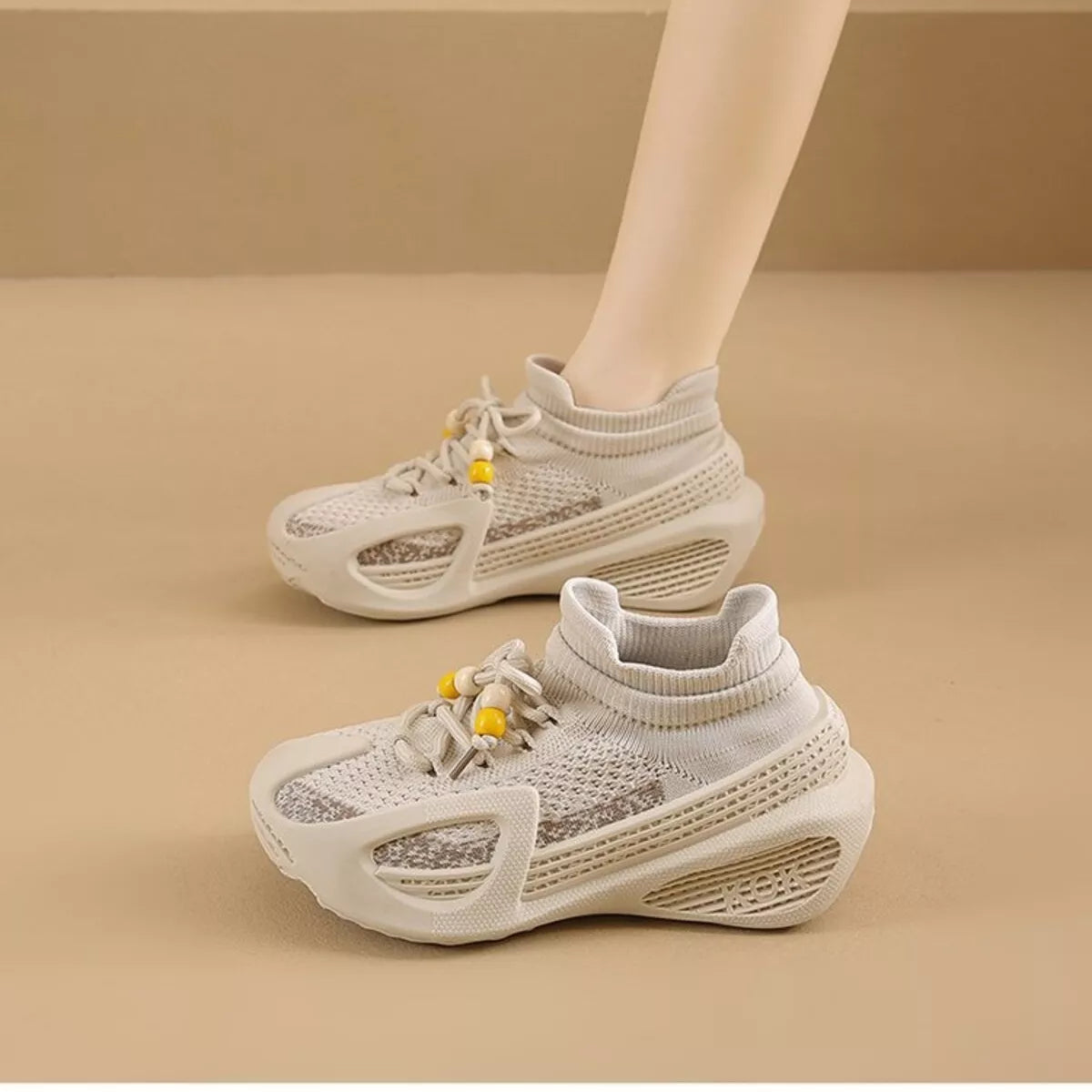 Breathable Lace Up Athletic