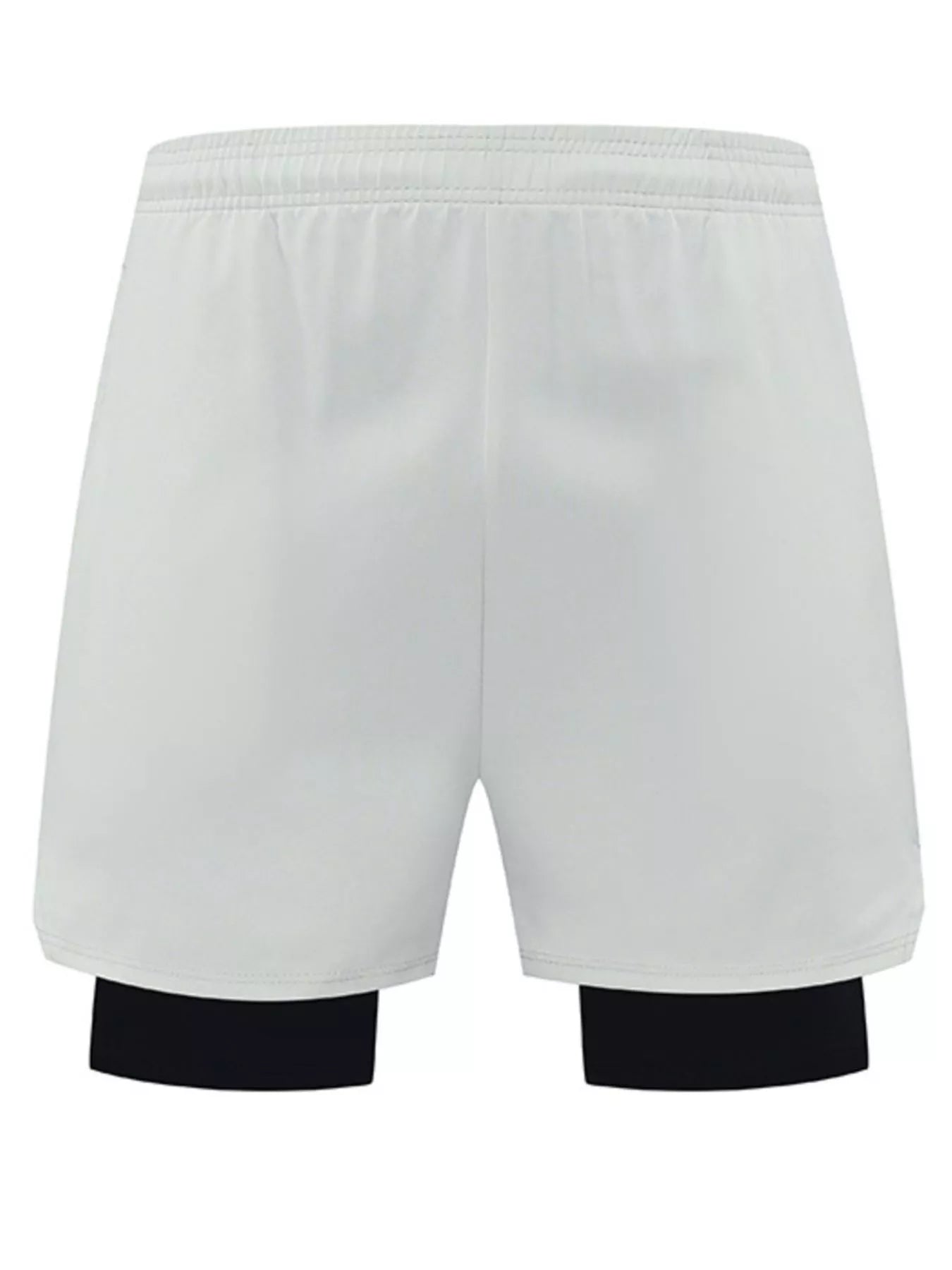 Men's Plus Size Elastic Waist Active Shorts