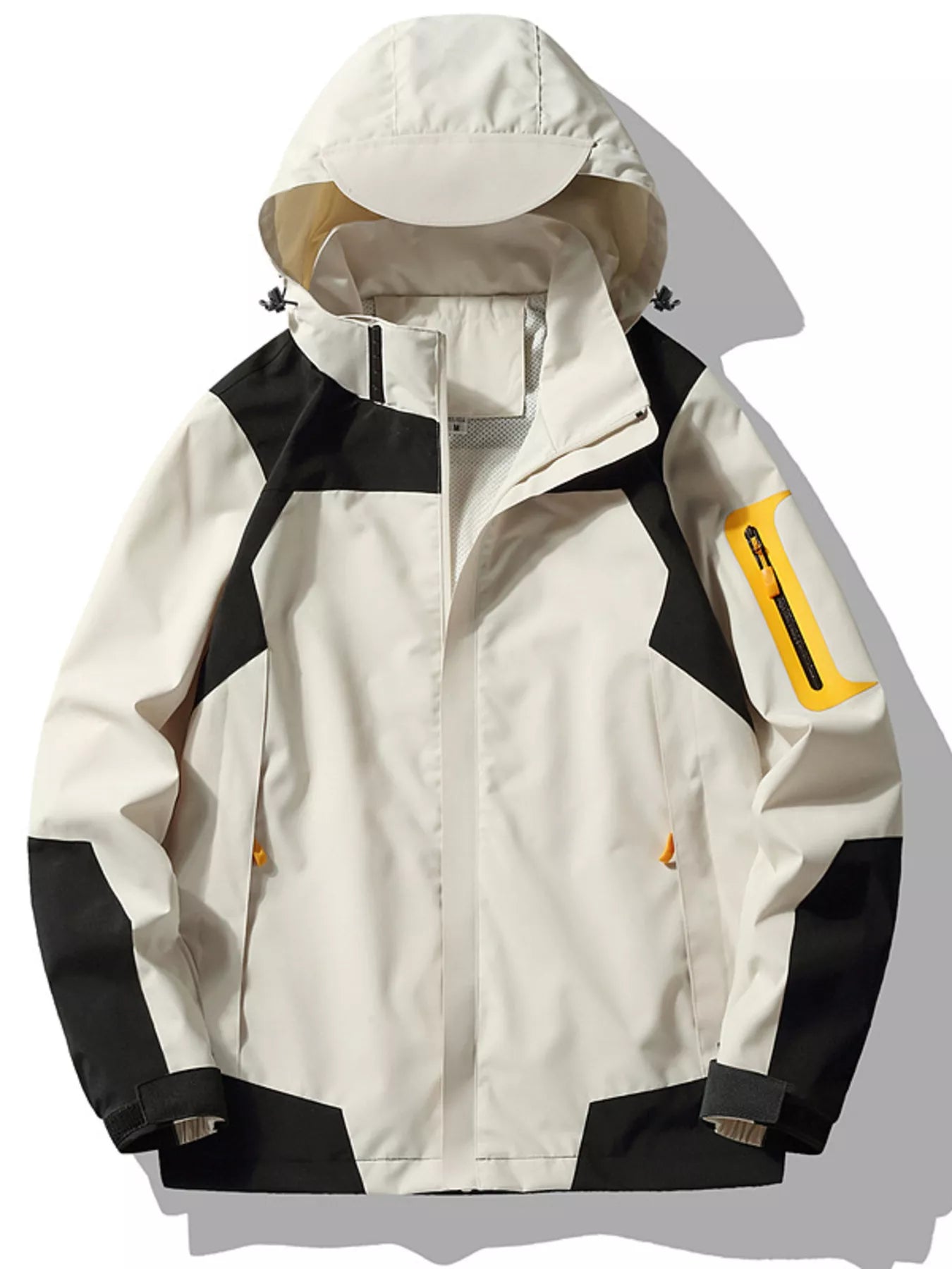 Men's Plus Size Waterproof Hooded Outdoor Jacket
