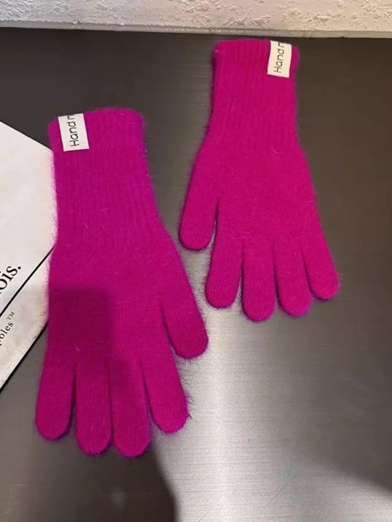 Knitted Winter Gloves