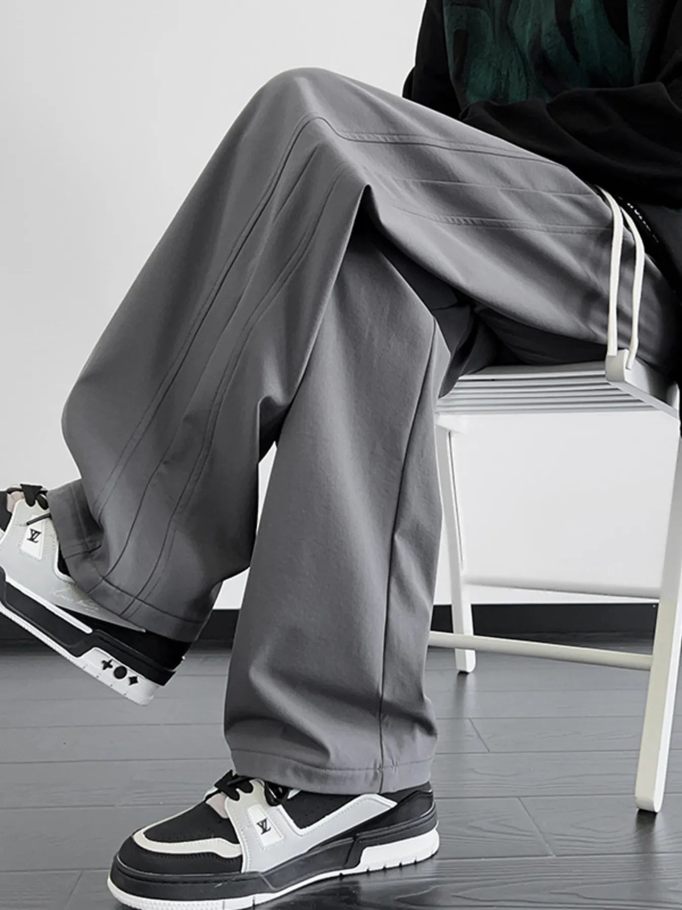 Men's Plus Size Loose Fit Drawstring Pants