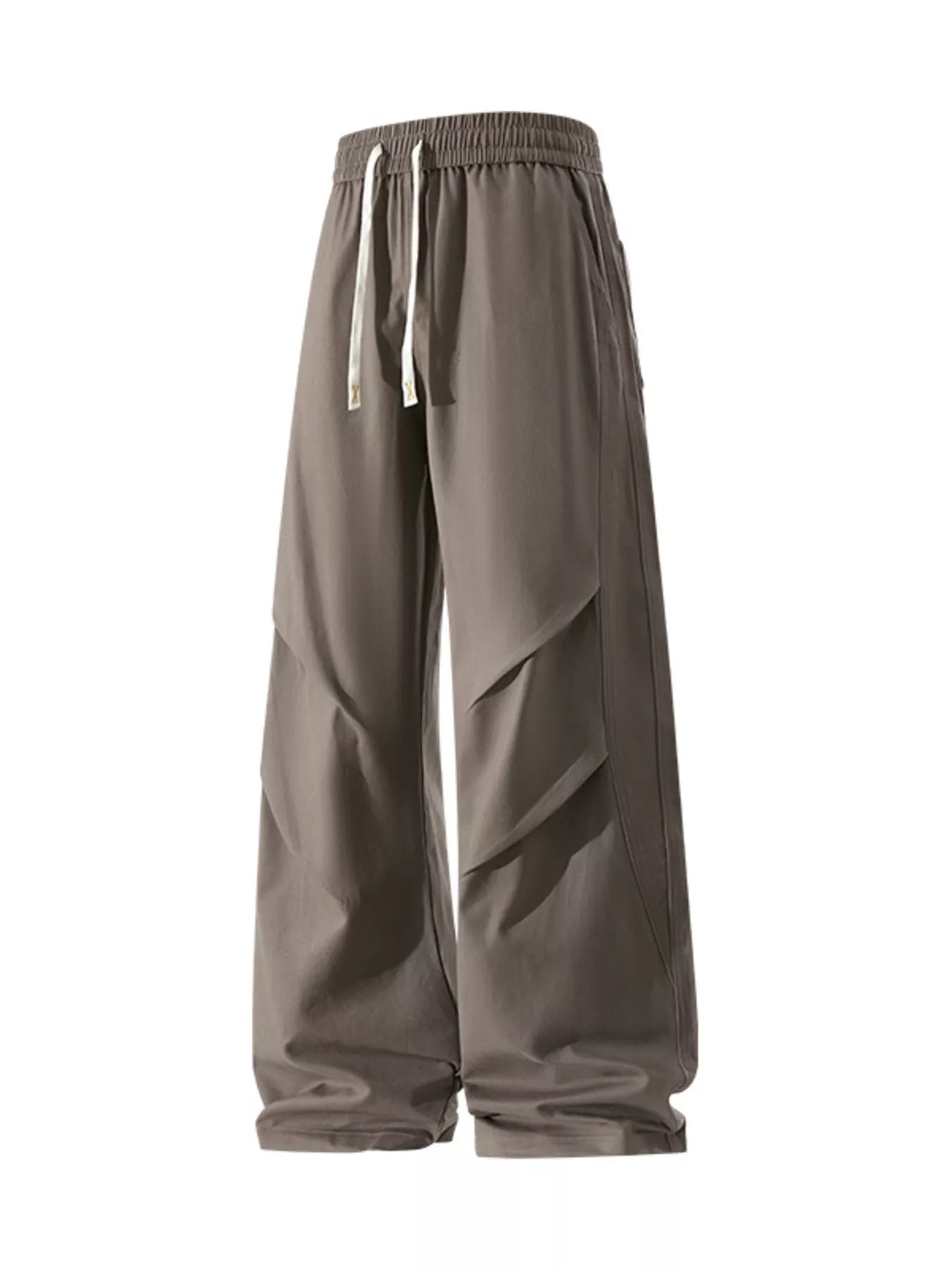 Men's Plus Size Wide Leg Casual Pants
